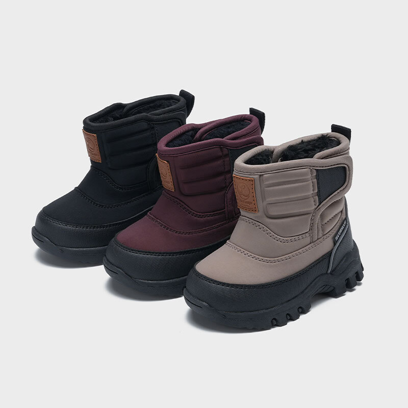Varmfodrade boots för små barn