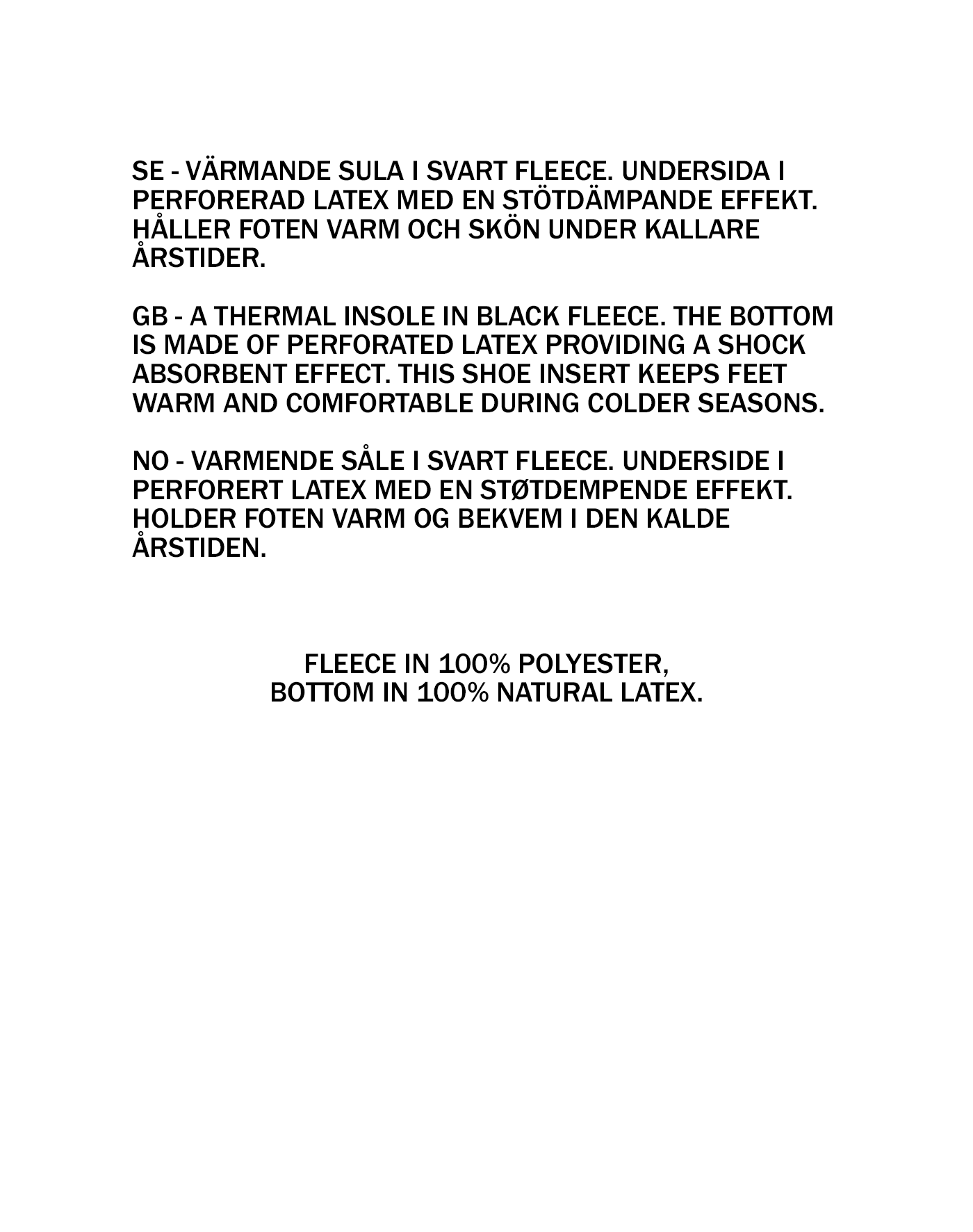 Fleecesula 35-40