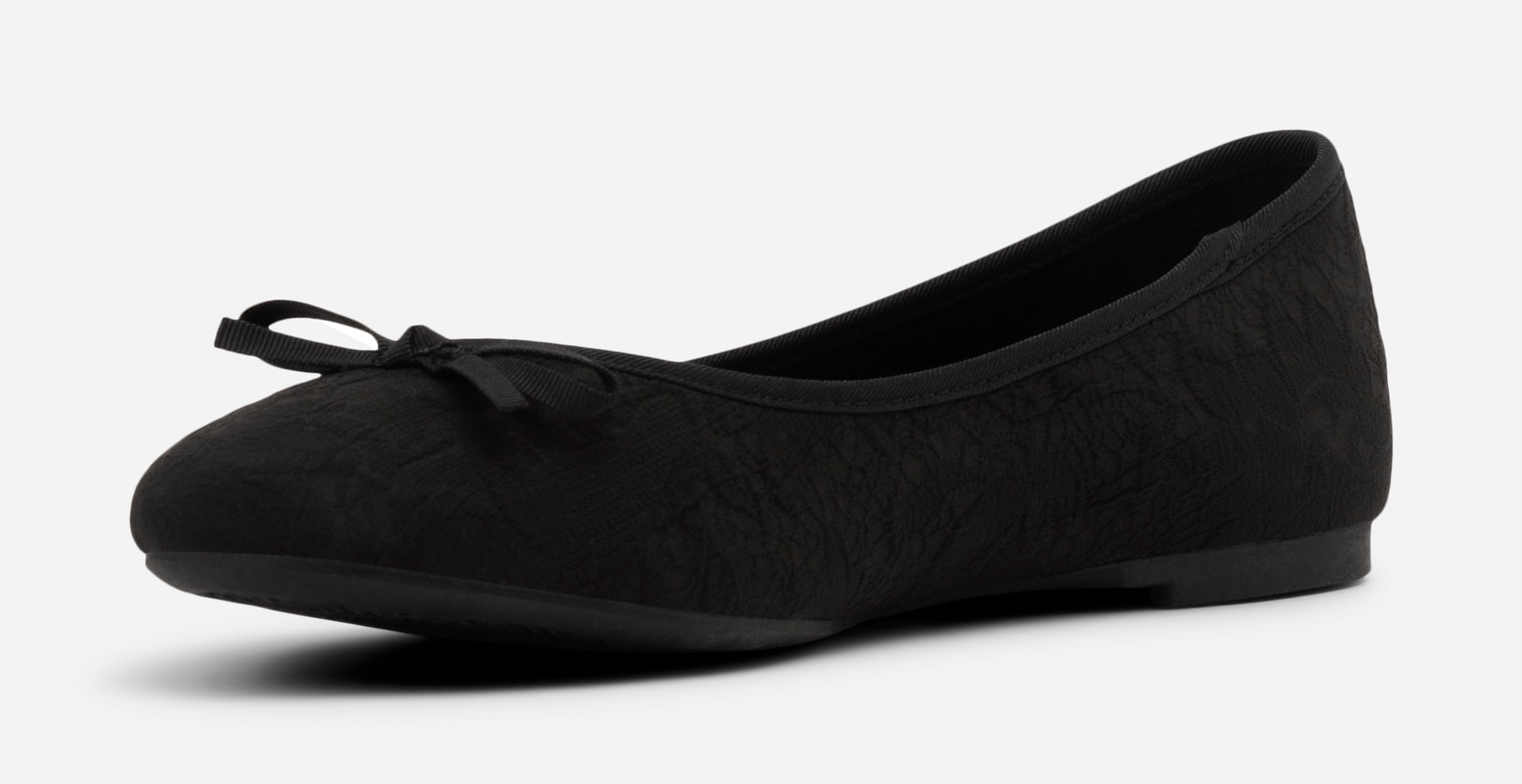 ATTITUDE, Ballerinaskor Svarta