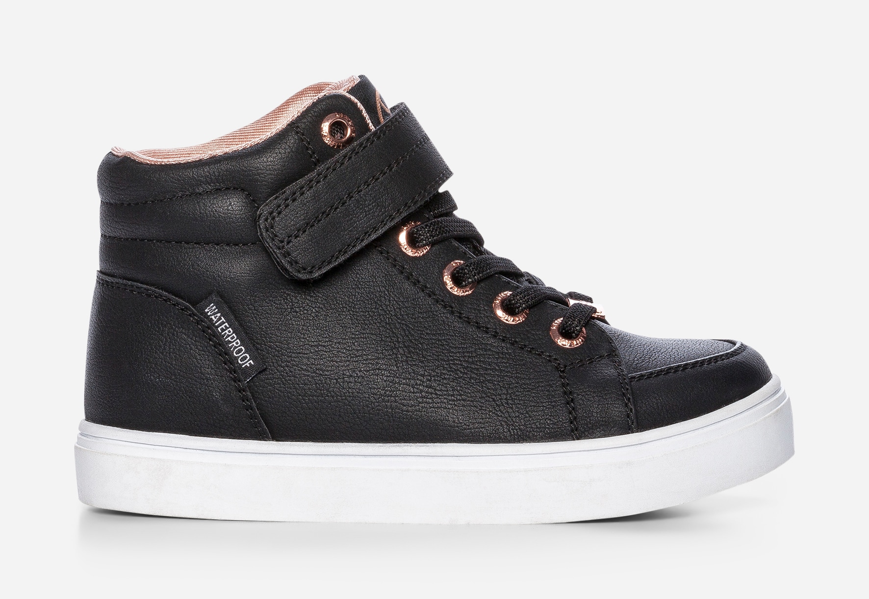 LINEAR, Höga sneakers, waterproof Svarta