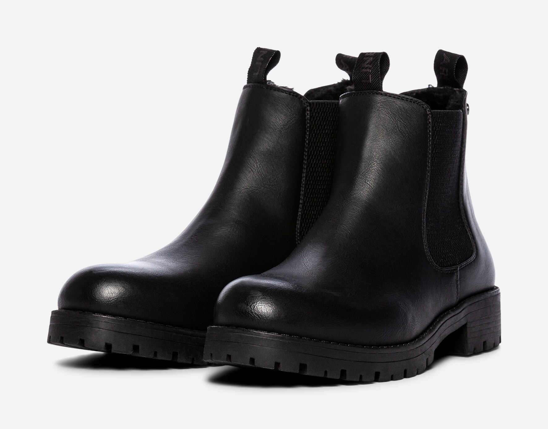 LINEAR, Varmfodrade boots Svarta