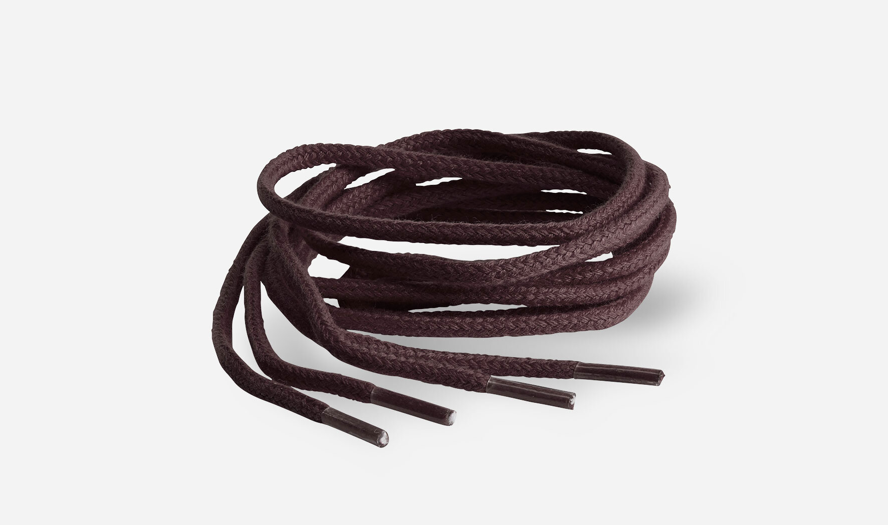 Skosnören Mörkbrun 120cm