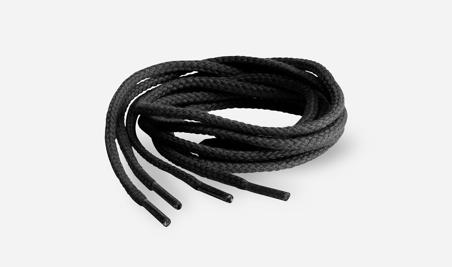 Skosnören Svart 75cm