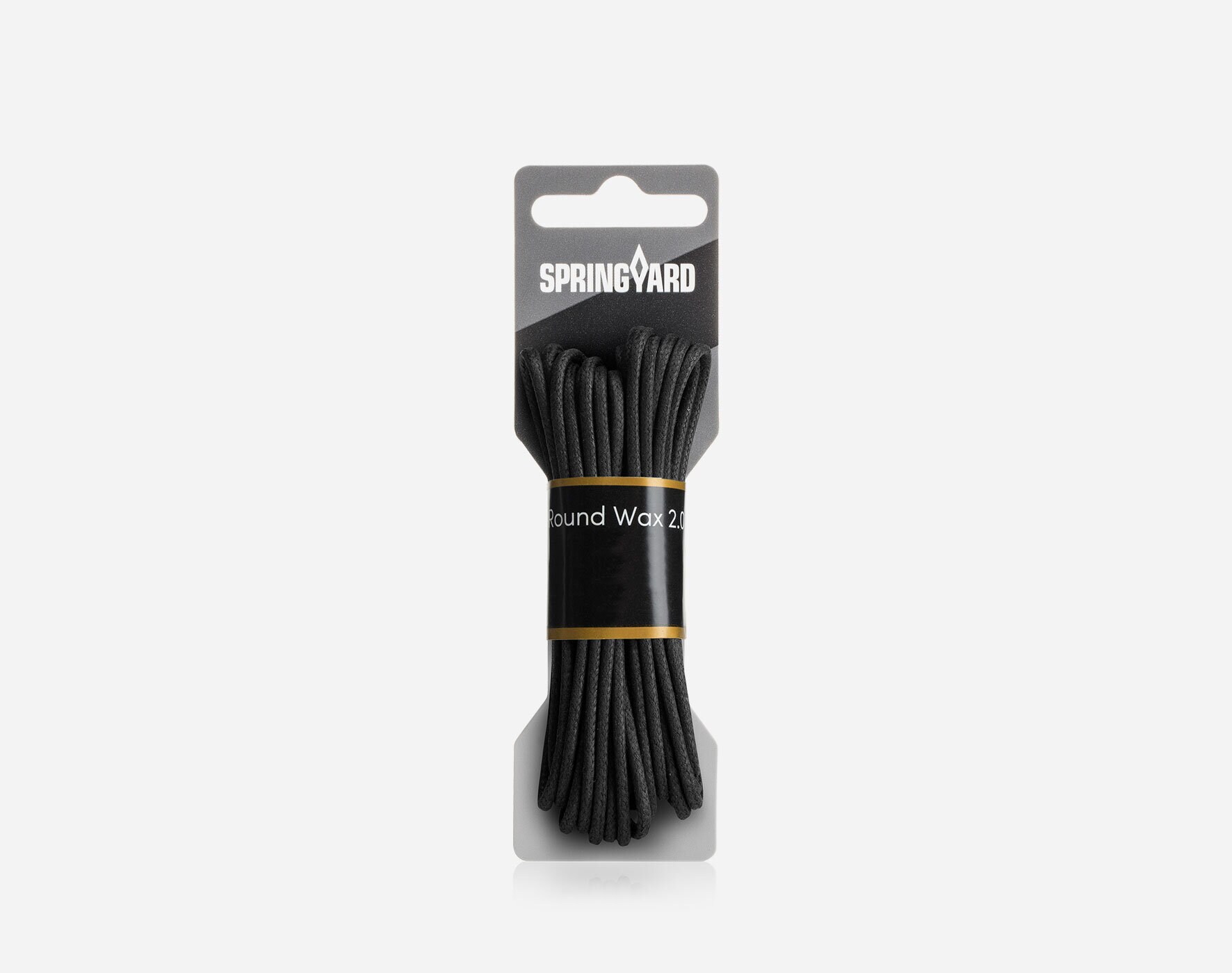 SPRINGYARD, Skosnören Svart 60cm Svarta