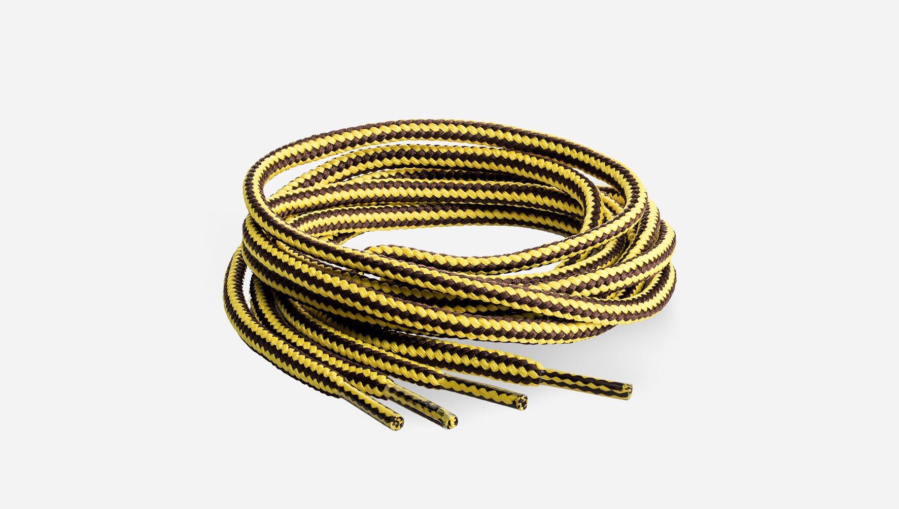 Skosnören Guld /Brun 140cm