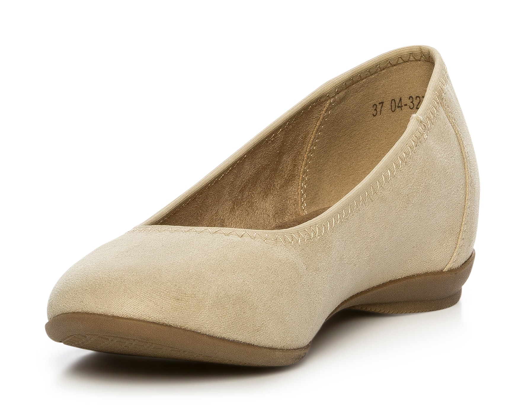 SO ALL, Ballerinaskor Beigea