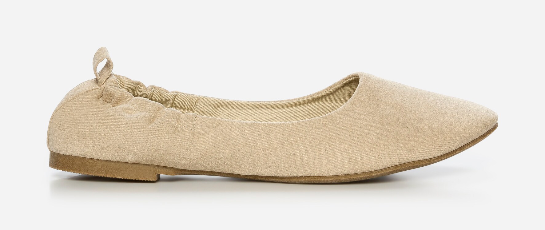 ATTITUDE, Ballerinaskor Beigea