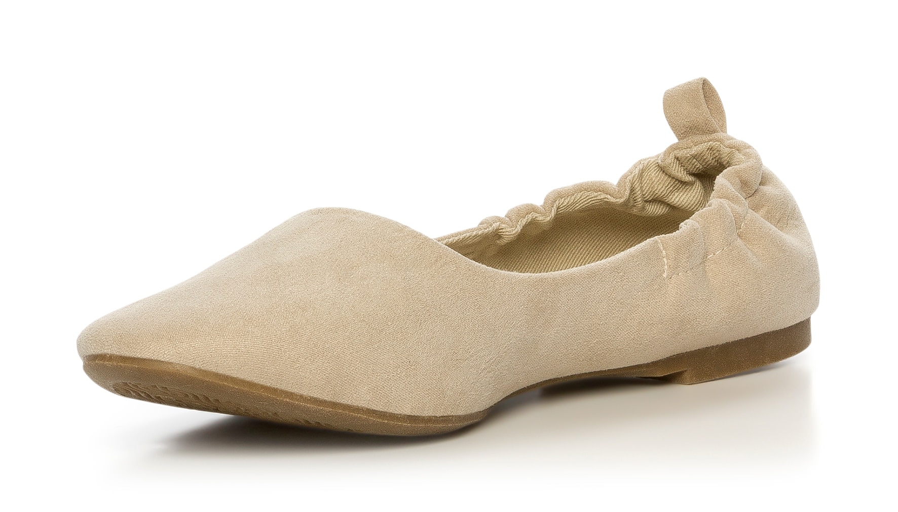 ATTITUDE, Ballerinaskor Beigea