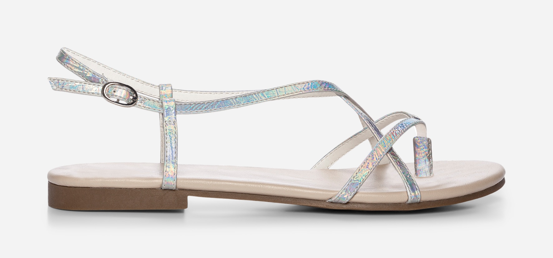 ATTITUDE, Sandaler Metallfärgade