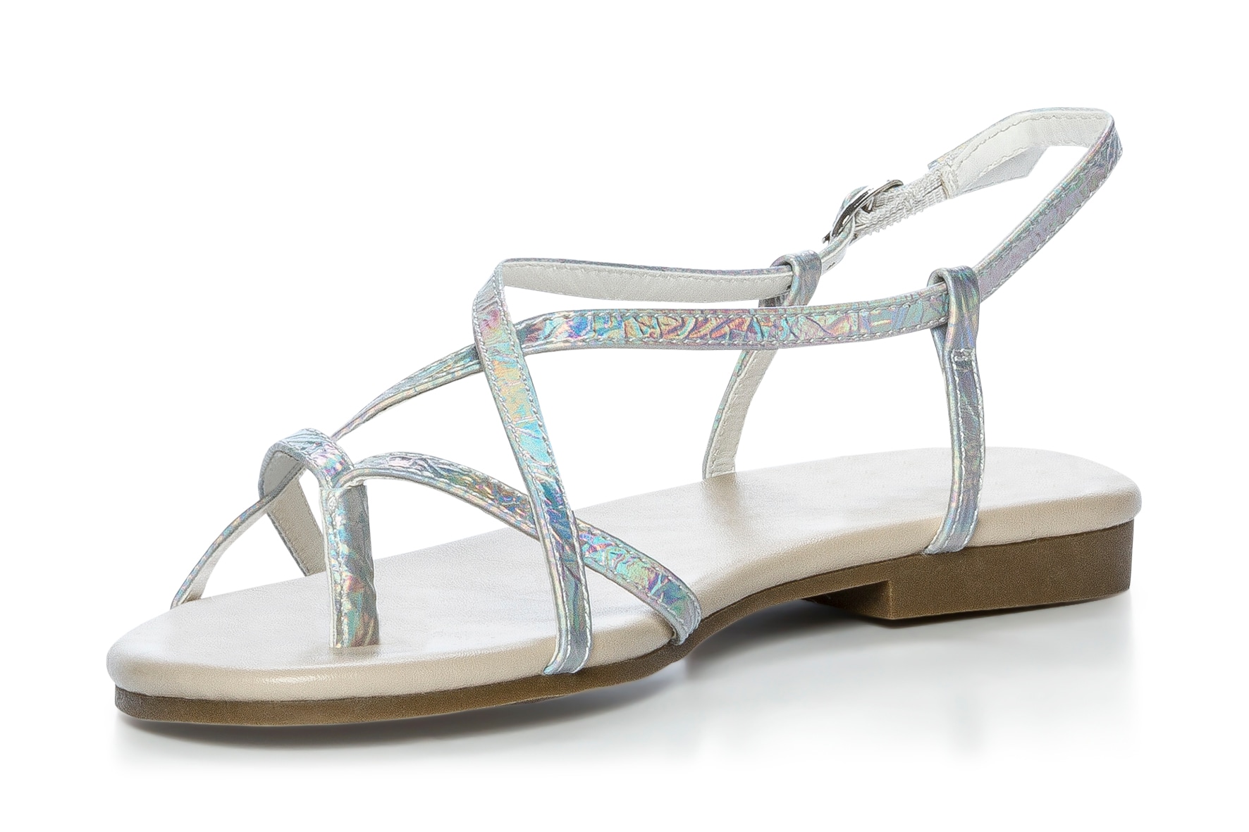 ATTITUDE, Sandaler Metallfärgade