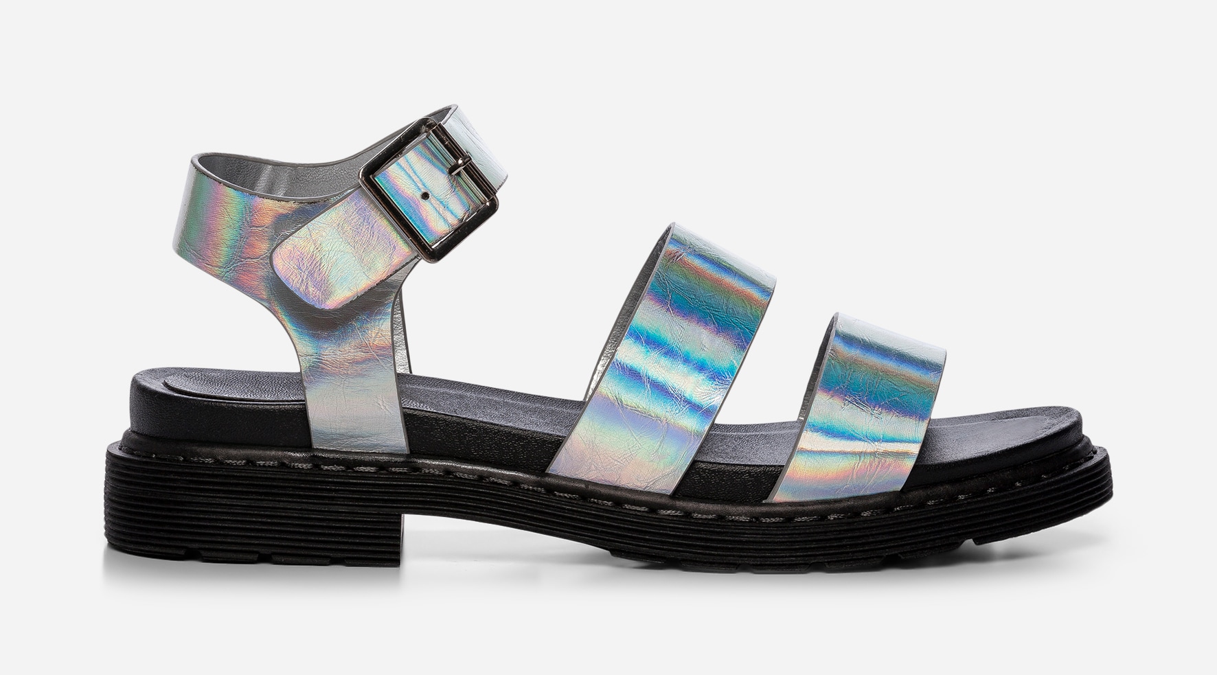 ATTITUDE, Sandaler Metallfärgade