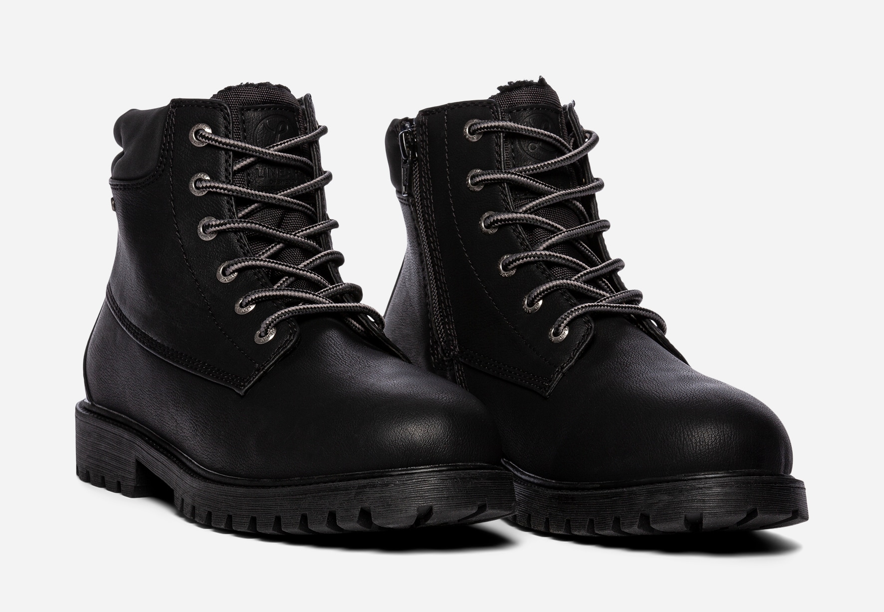 LINEAR, Varmfodrade kängor waterproof Svarta