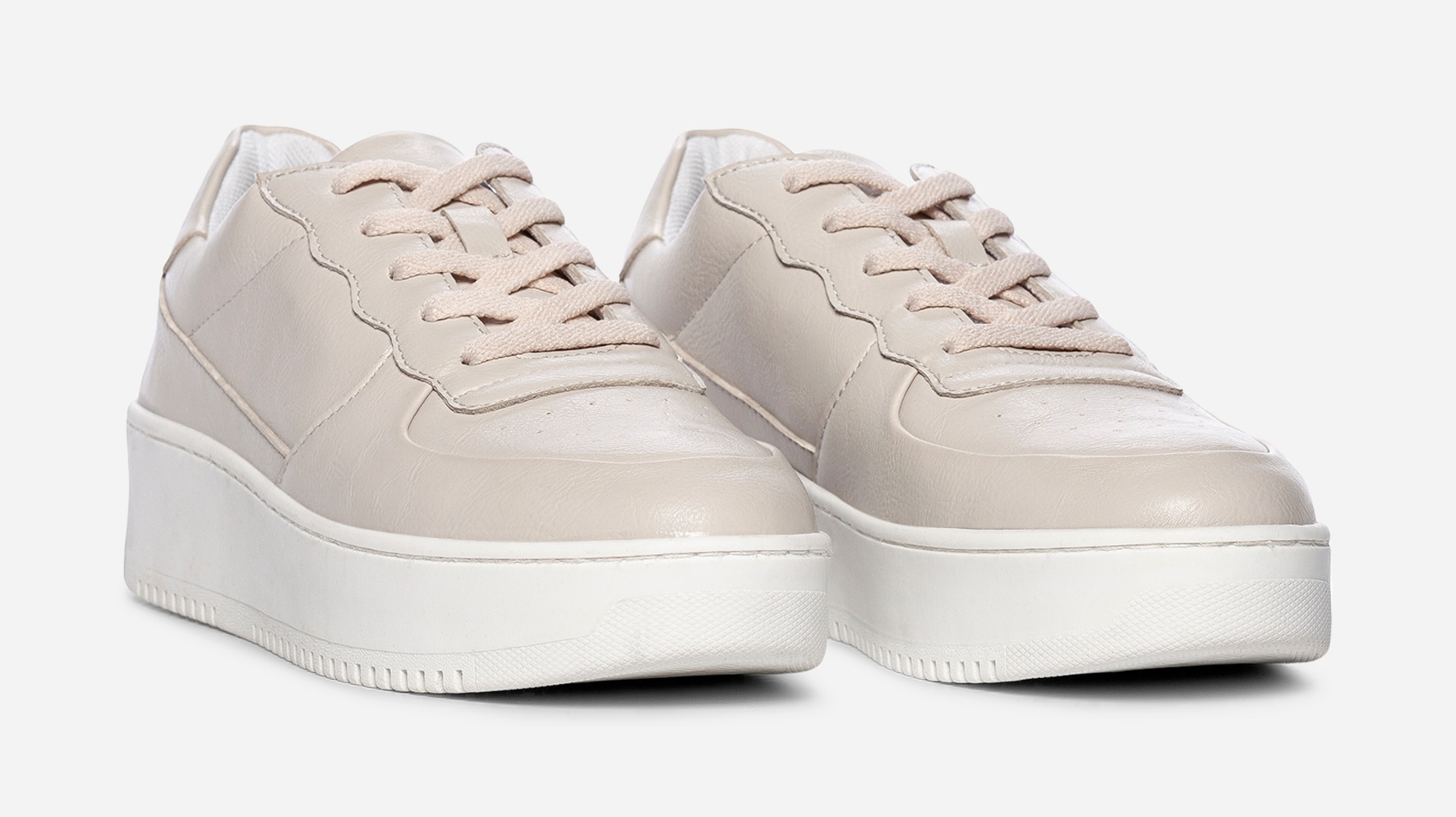 ATTITUDE, Sneakers Beigea