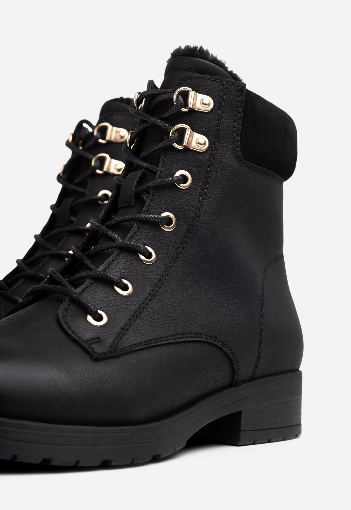 SO ALL, Varmfodrade kängor Svarta