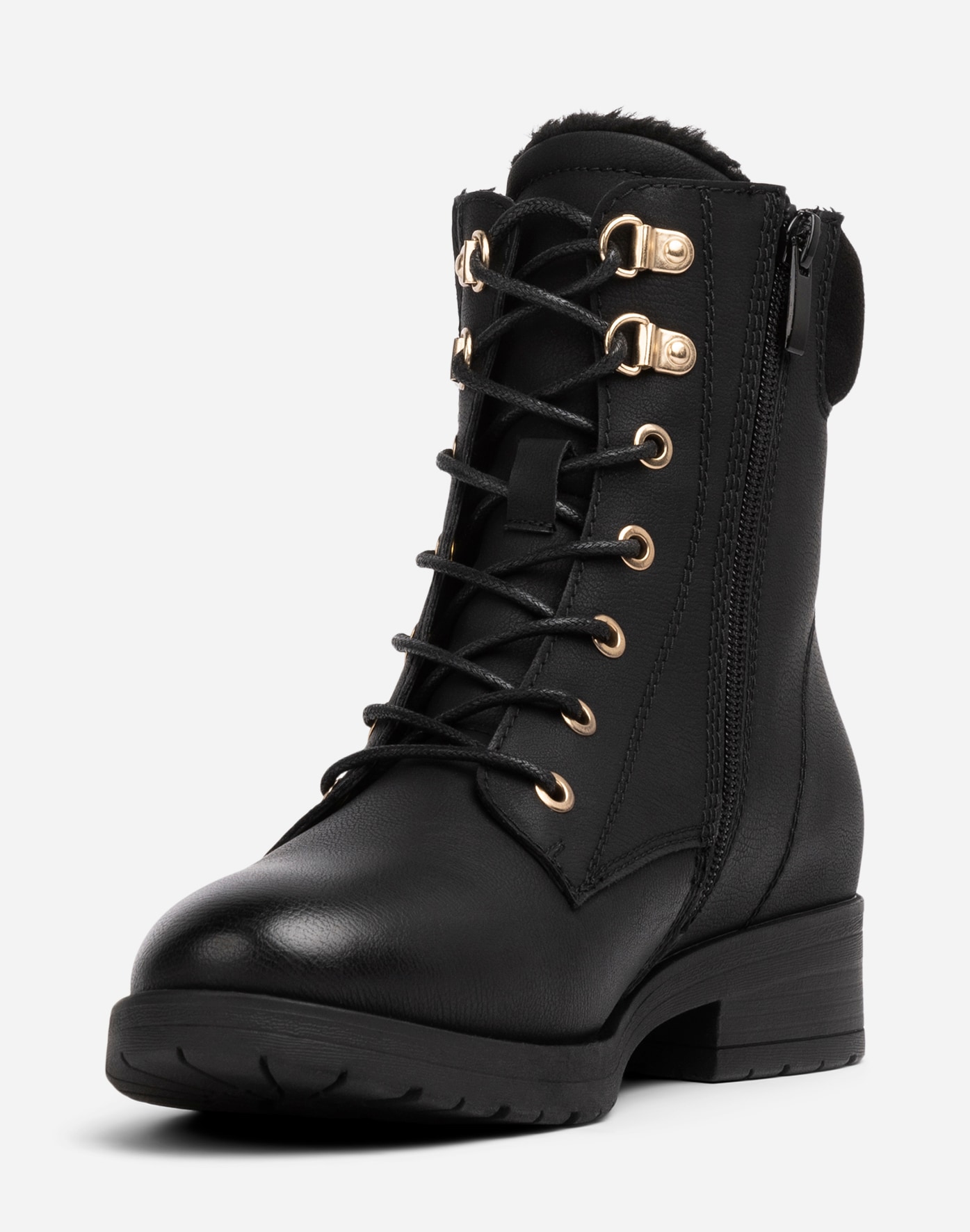 SO ALL, Varmfodrade kängor Svarta