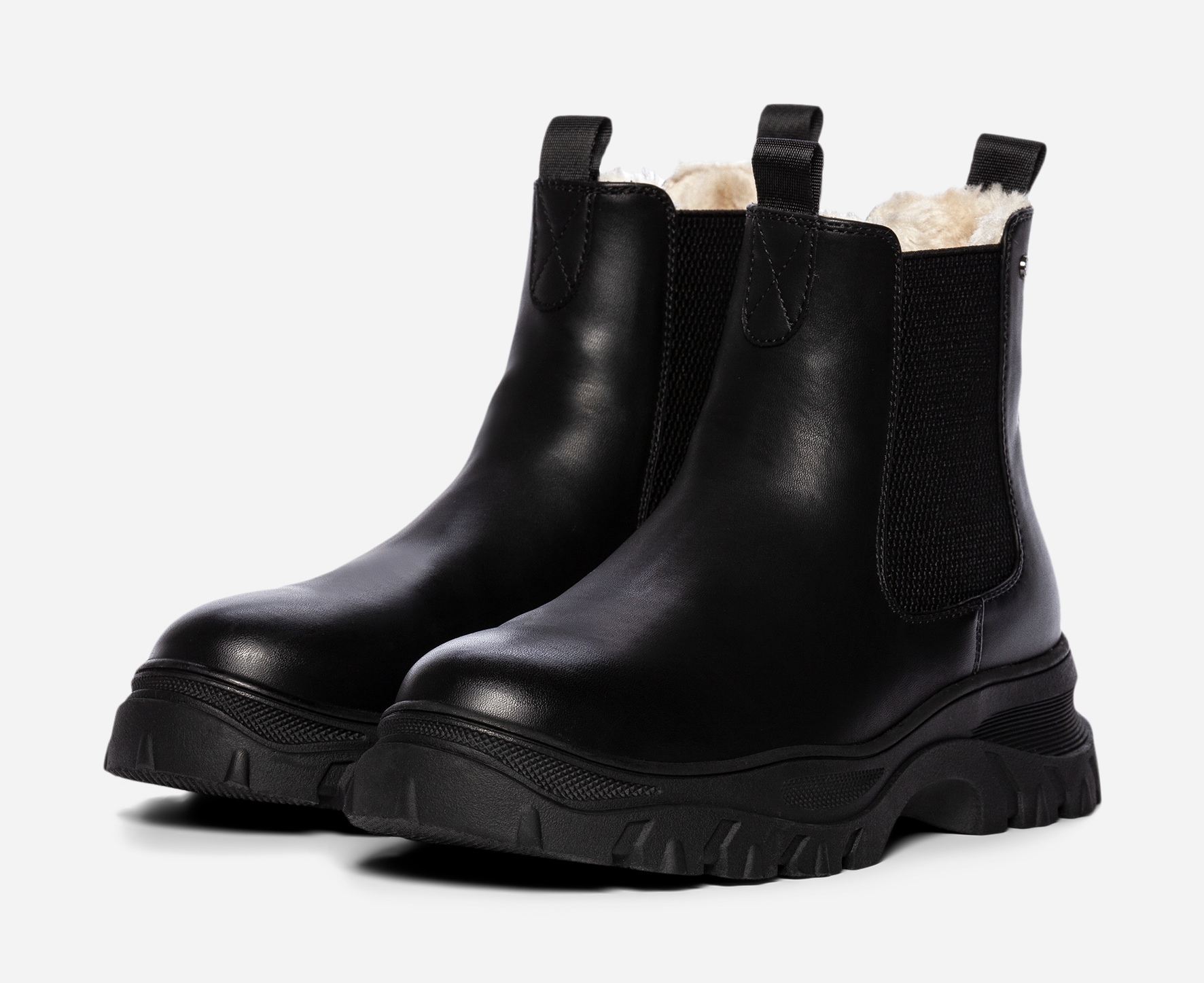 XIT, Varmfodrade boots Svarta