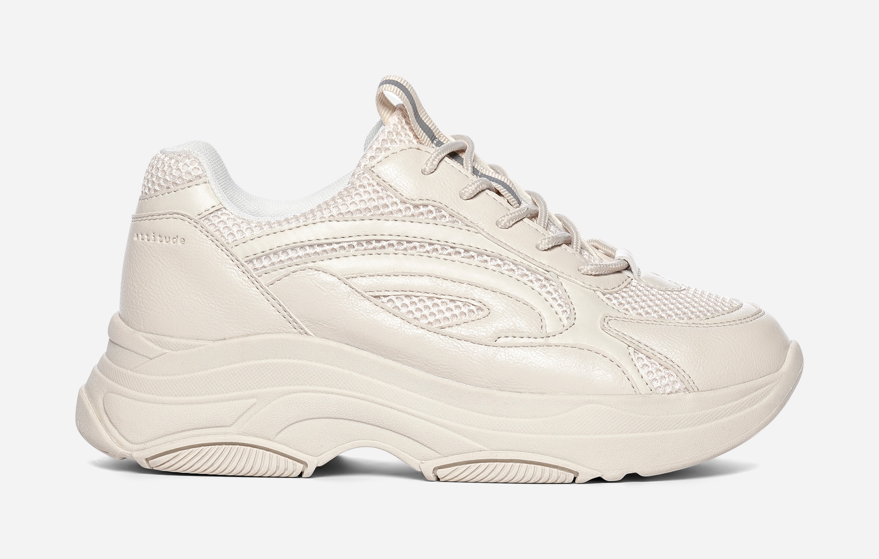 ATTITUDE, Sneakers Beigea