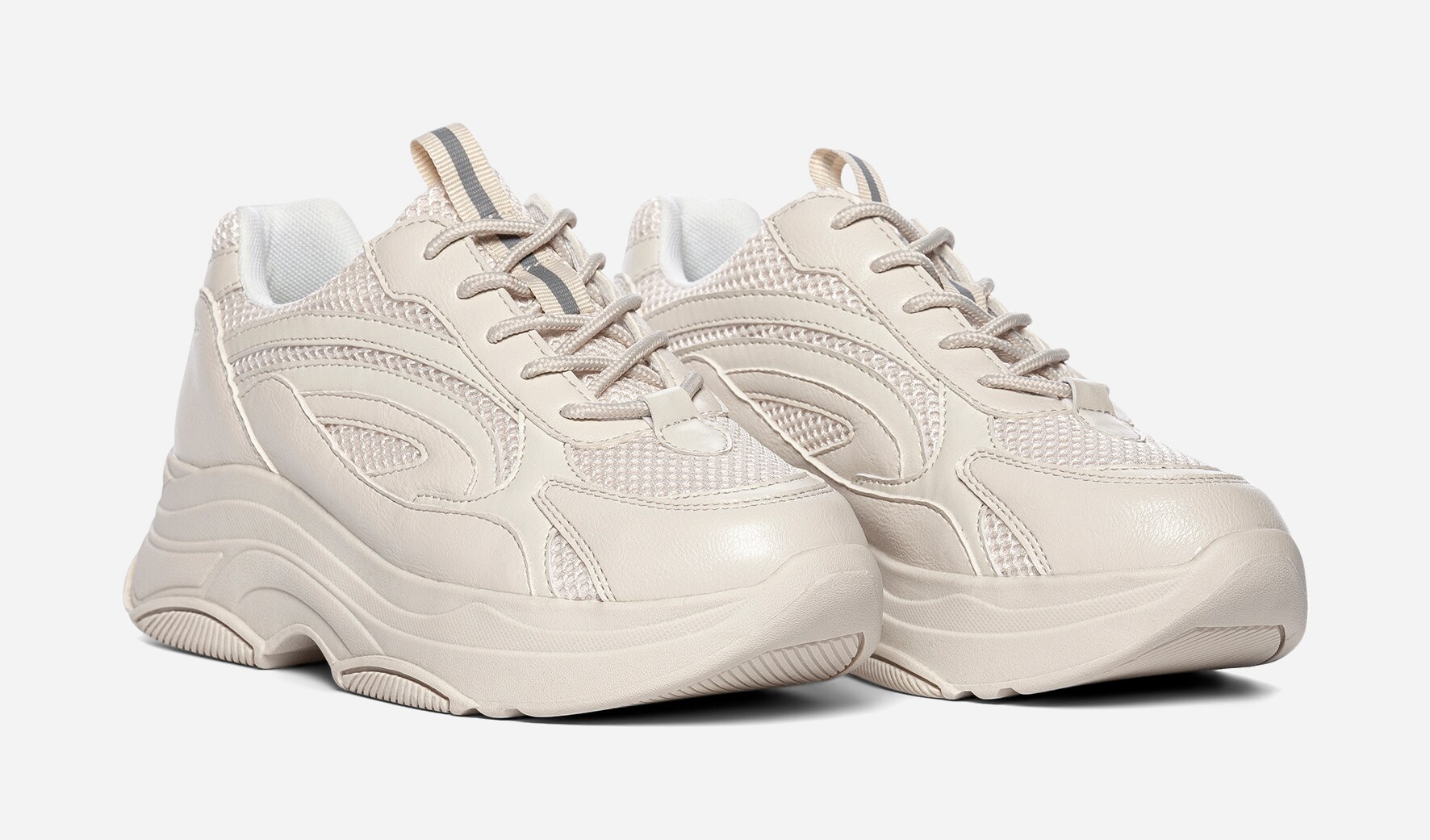 ATTITUDE, Sneakers Beigea