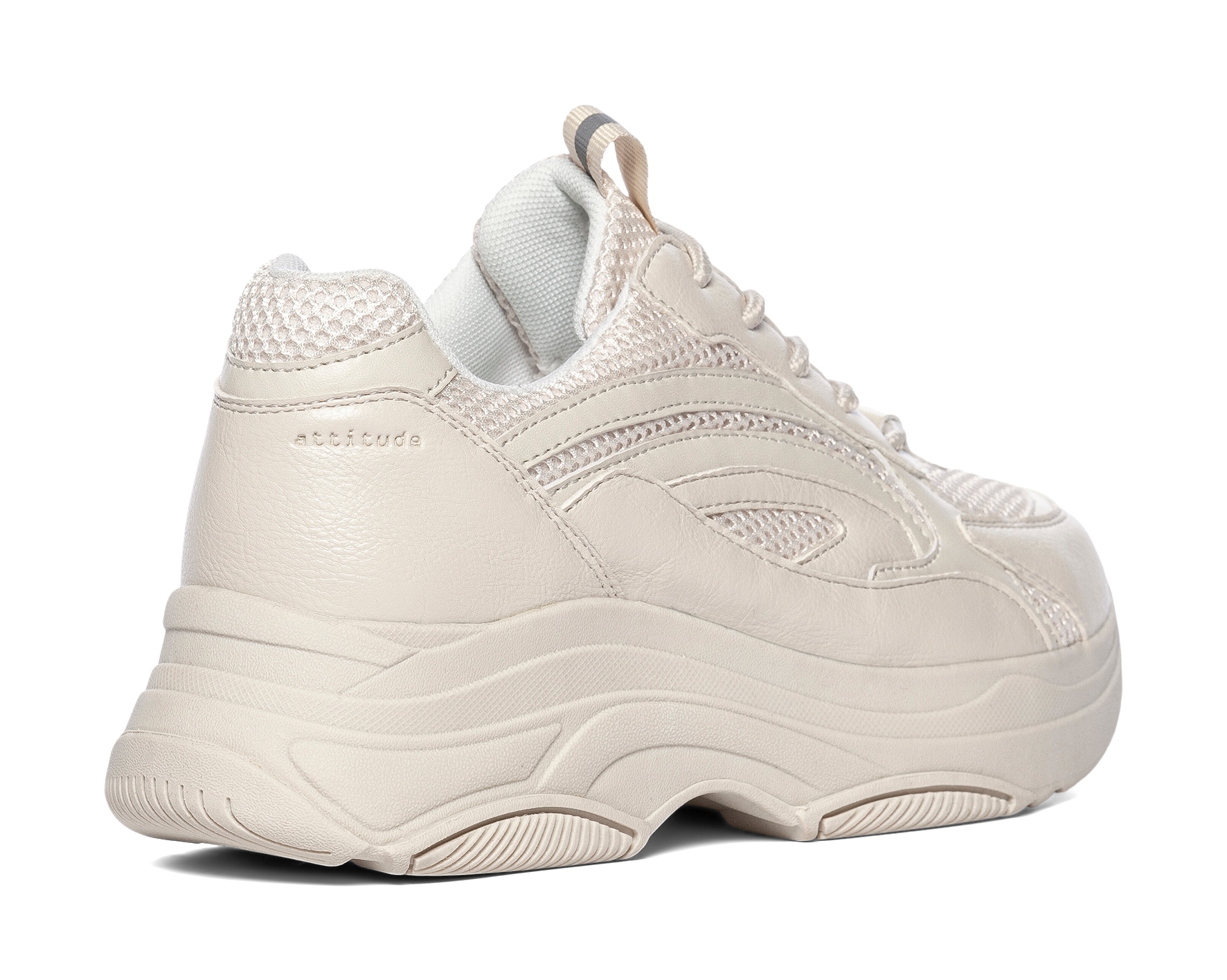 ATTITUDE, Sneakers Beigea