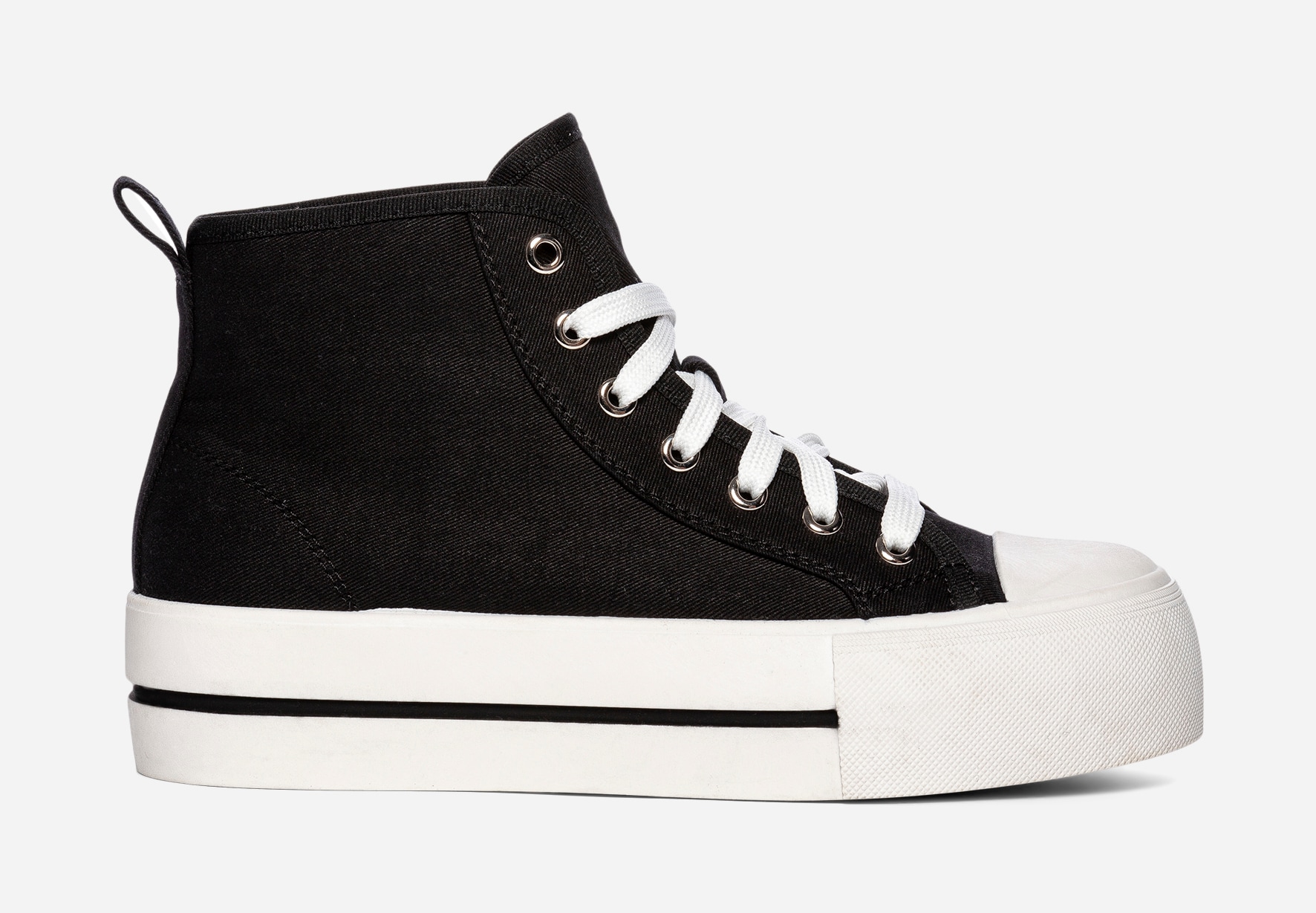 ATTITUDE, Höga sneakers Svarta
