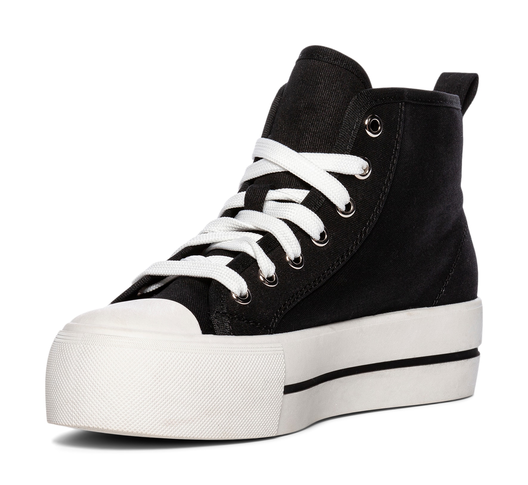 ATTITUDE, Höga sneakers Svarta