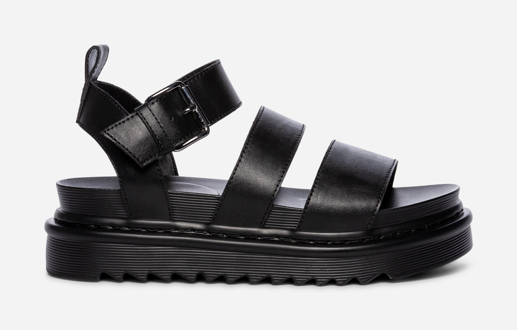 ATTITUDE, Sandaler med remmar Svarta