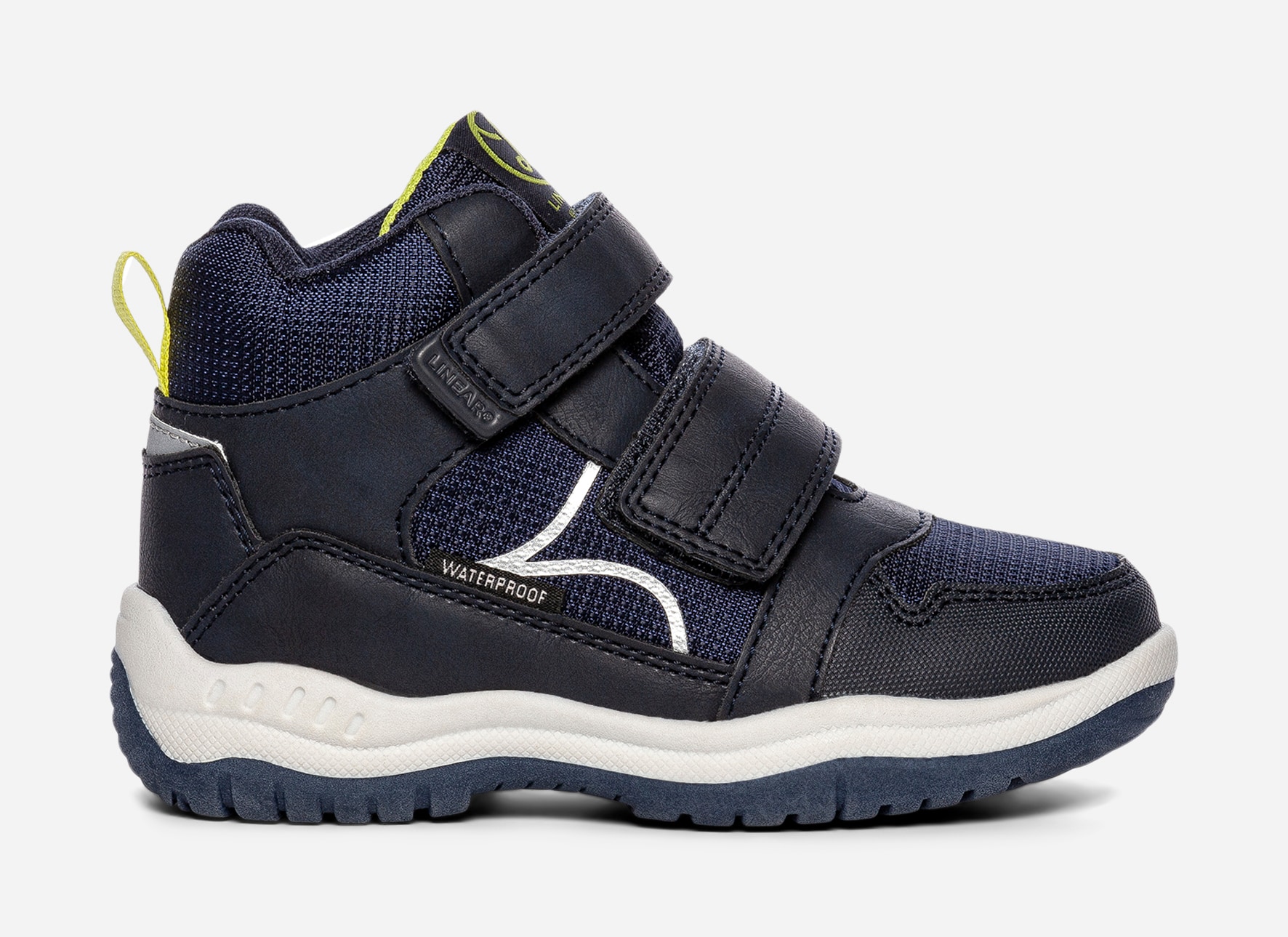 LINEAR, Höga sneakers, waterproof Blå