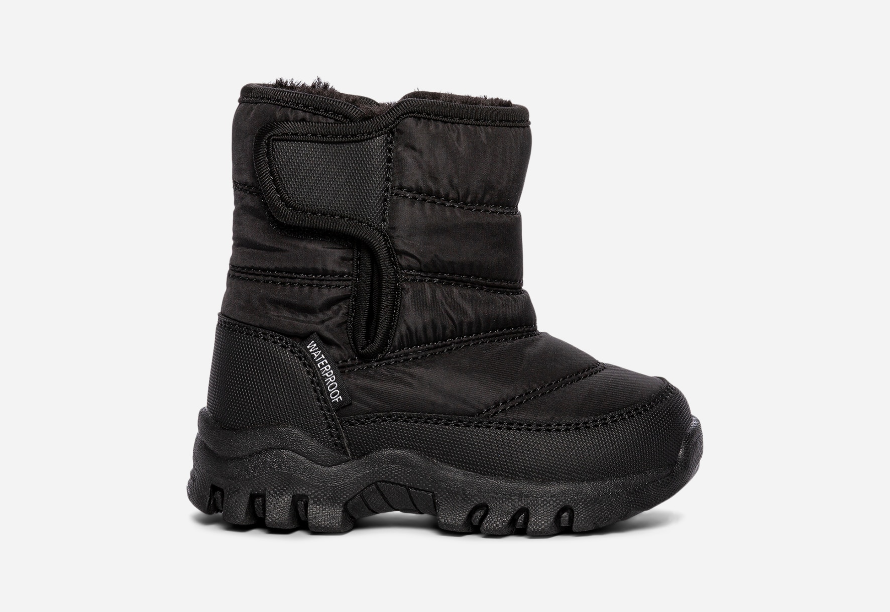 LINEAR, Varmfodrade stövlar, waterproof Svarta