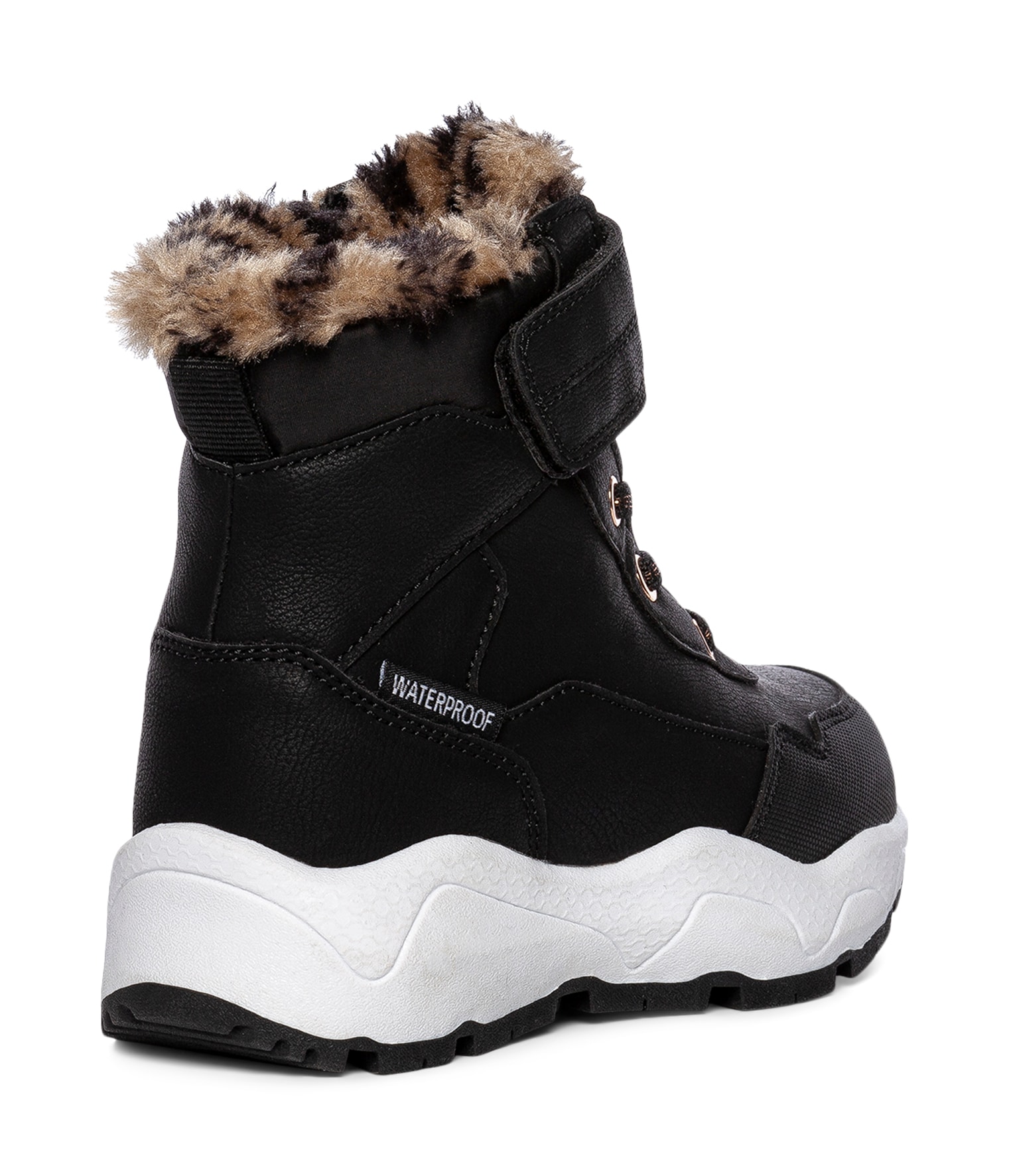 LINEAR, Varmfodrade kängor waterproof Svarta