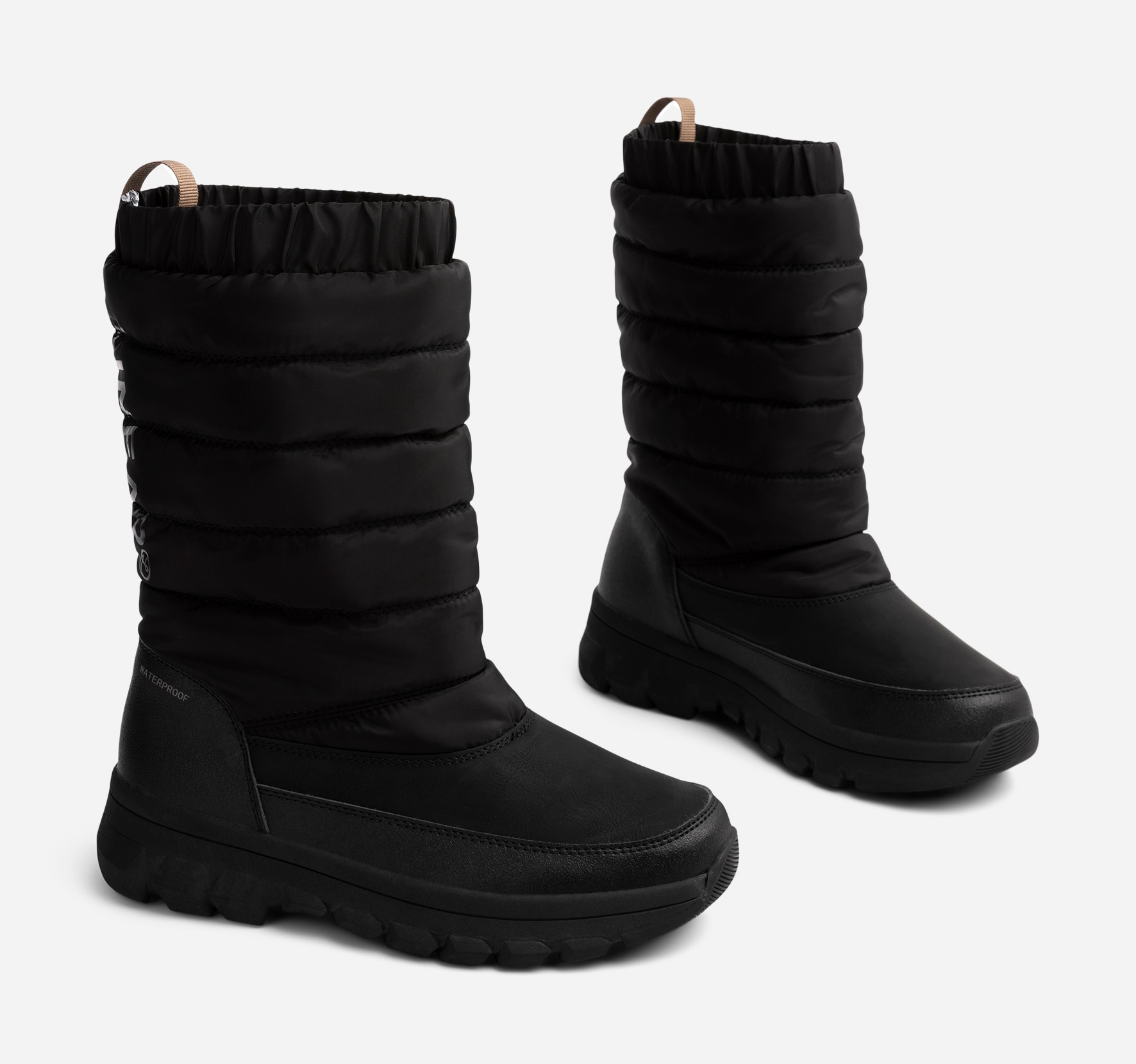 LINEAR, Varmfodrade stövlar, waterproof Svarta