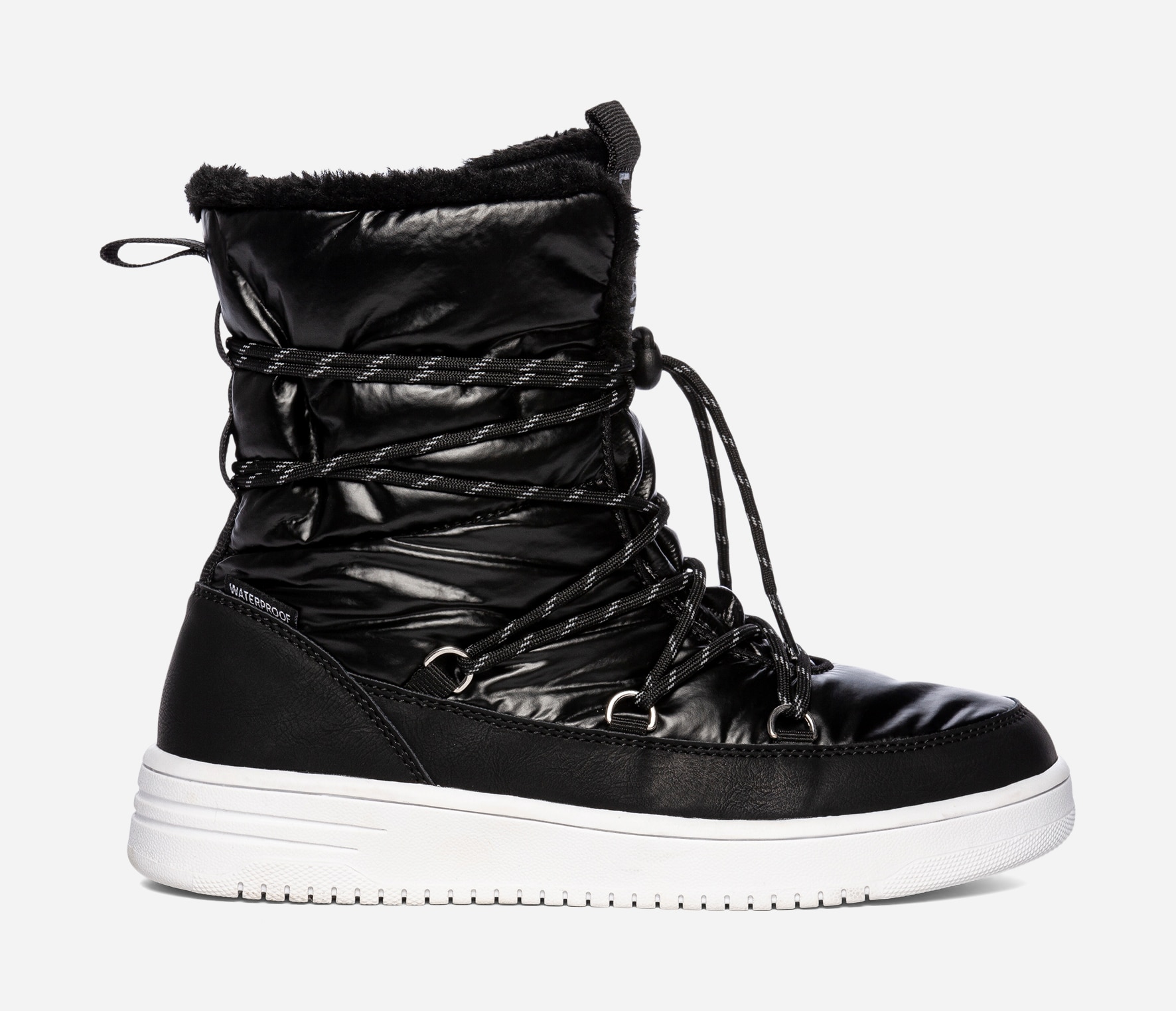 LINEAR, Varmfodrade kängor waterproof Svarta