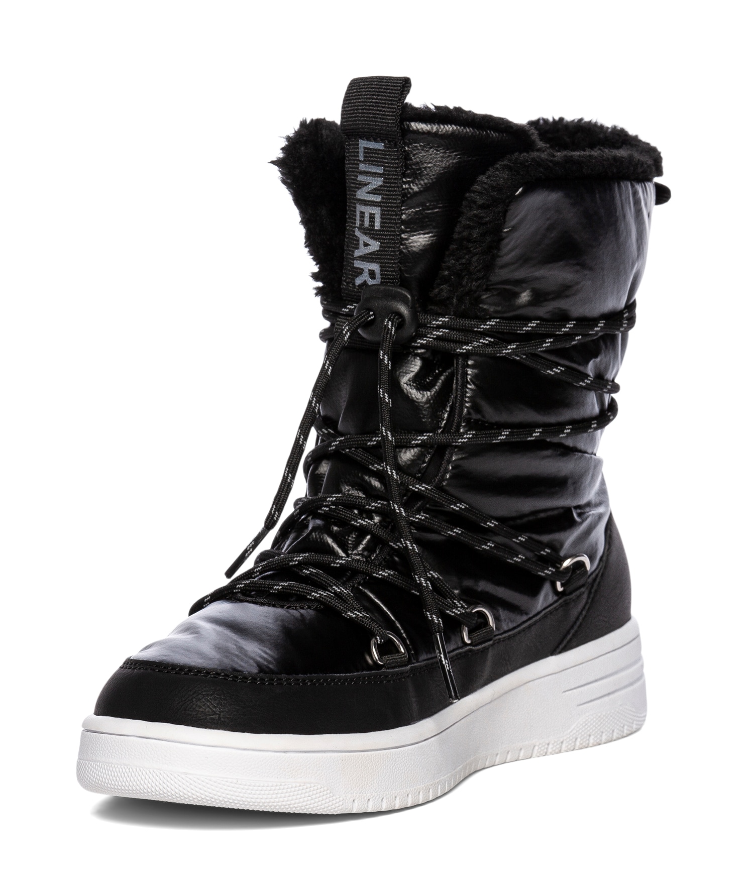 LINEAR, Varmfodrade kängor waterproof Svarta