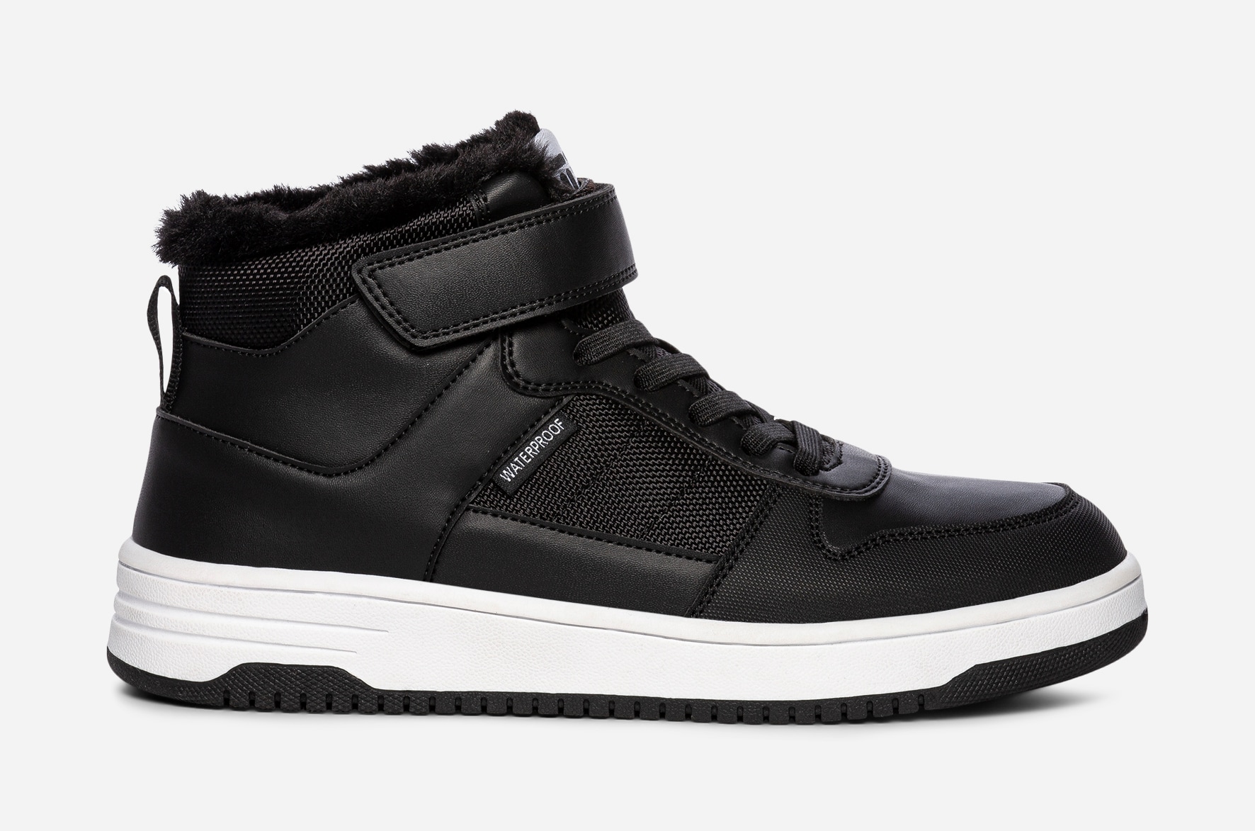 DINSKO, Varmfodrade höga sneakers waterproof Svarta