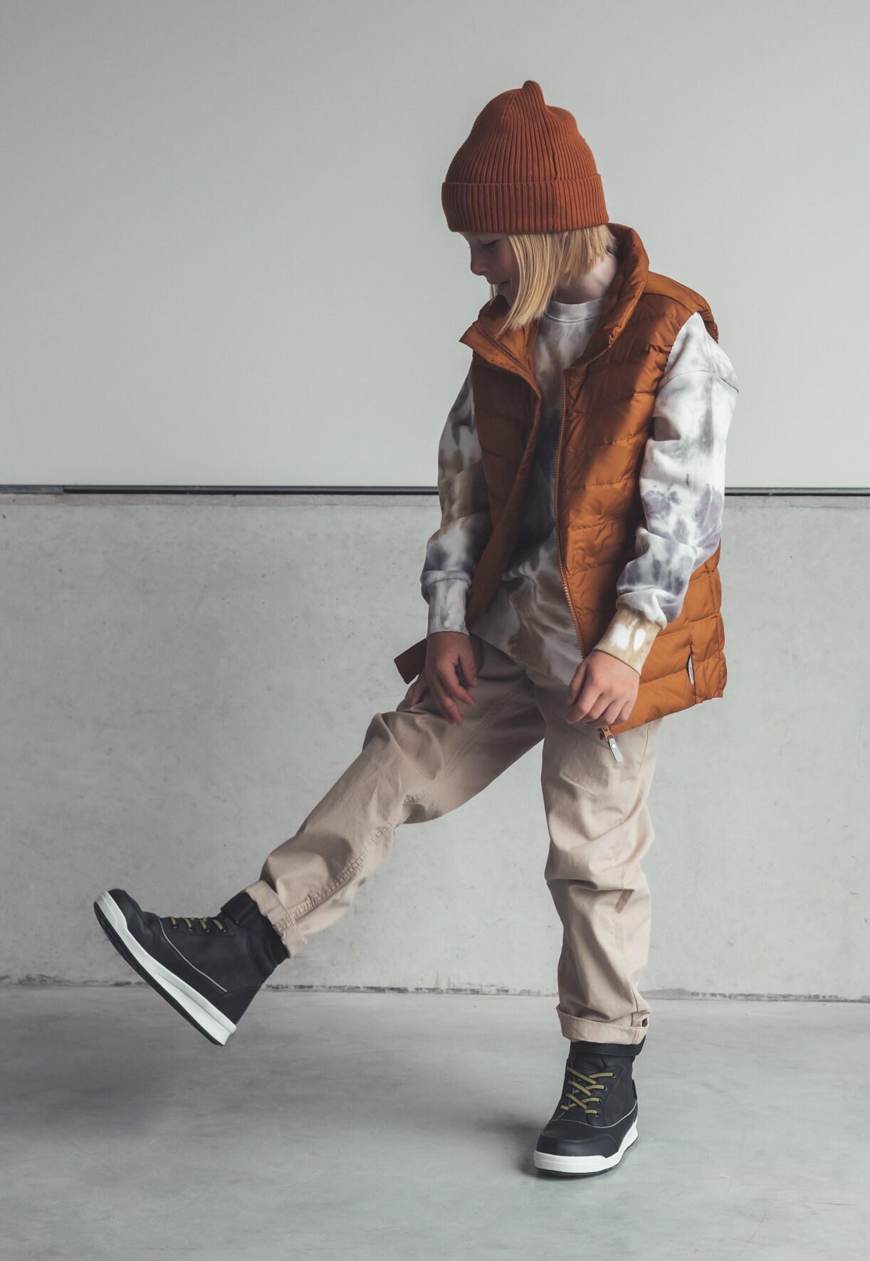 LINEAR, Varmfodrade sneakers Svarta