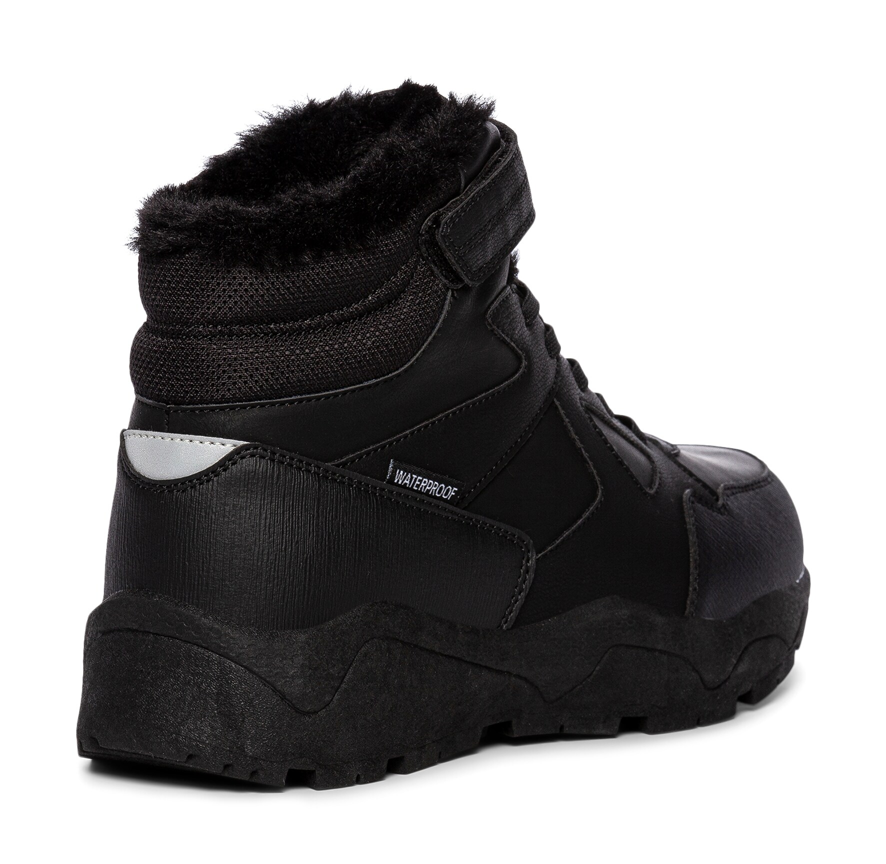 LINEAR, Varmfodrade kängor waterproof Svarta