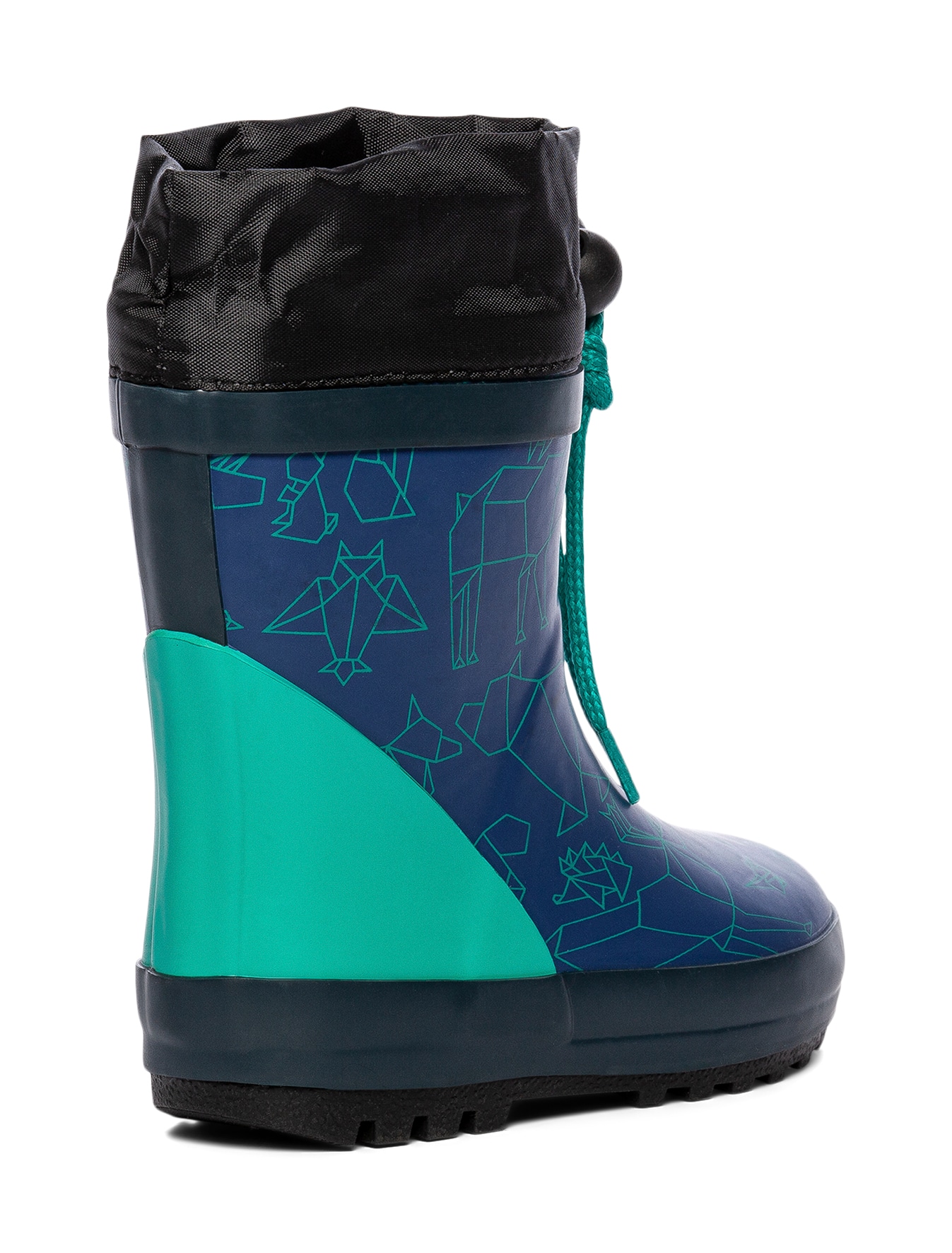 DINSKO, Varmfodrade gummistövlar Blåa