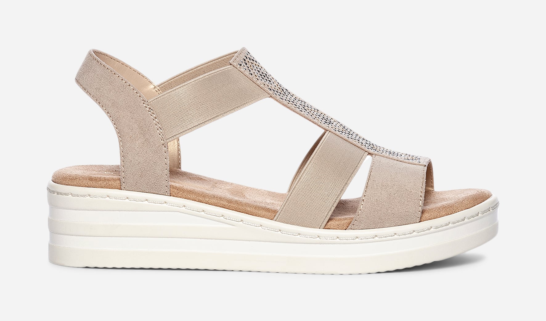 SO ALL, Sandaler Beigea