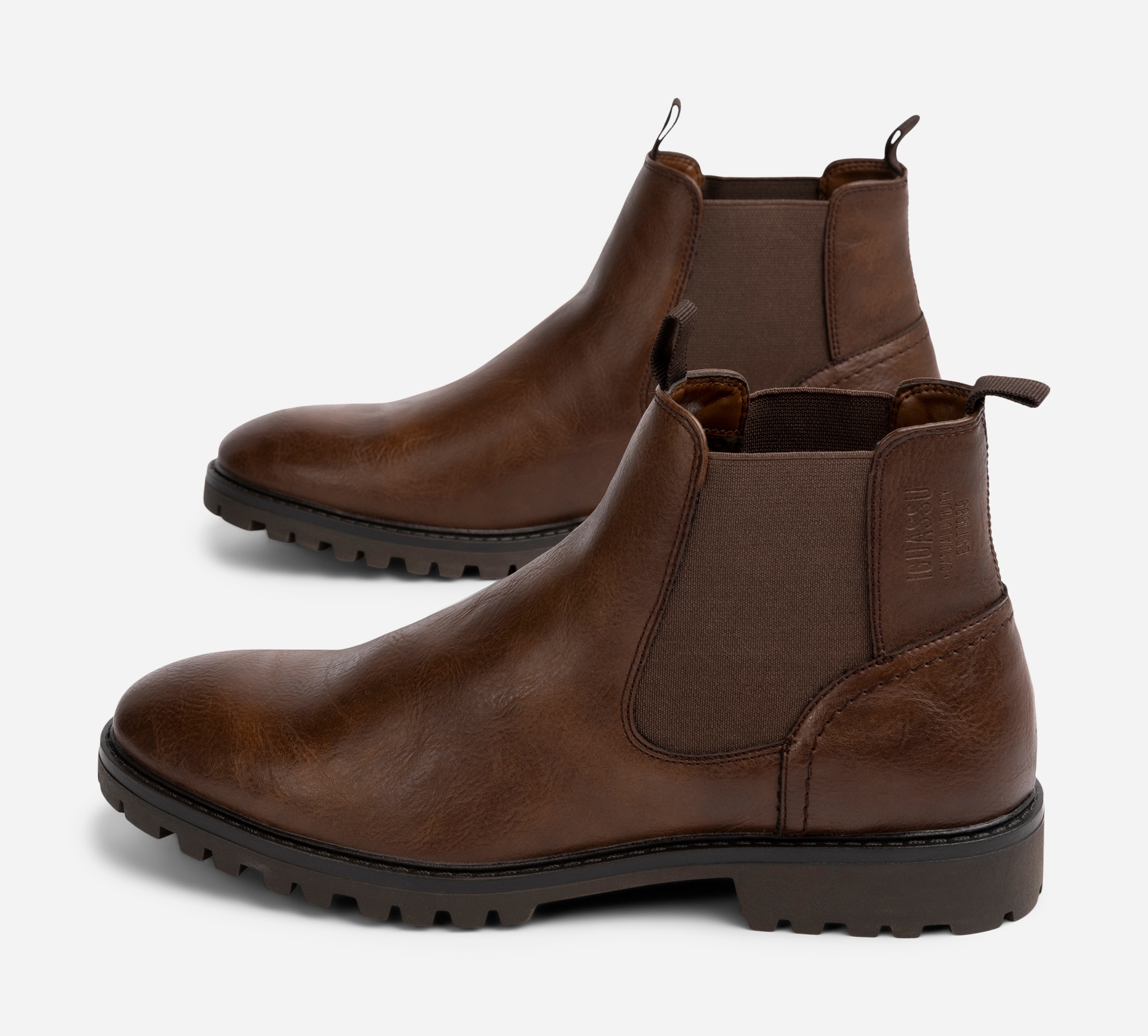 IGUASSU, Fleecefodrade chelseaboots Bruna