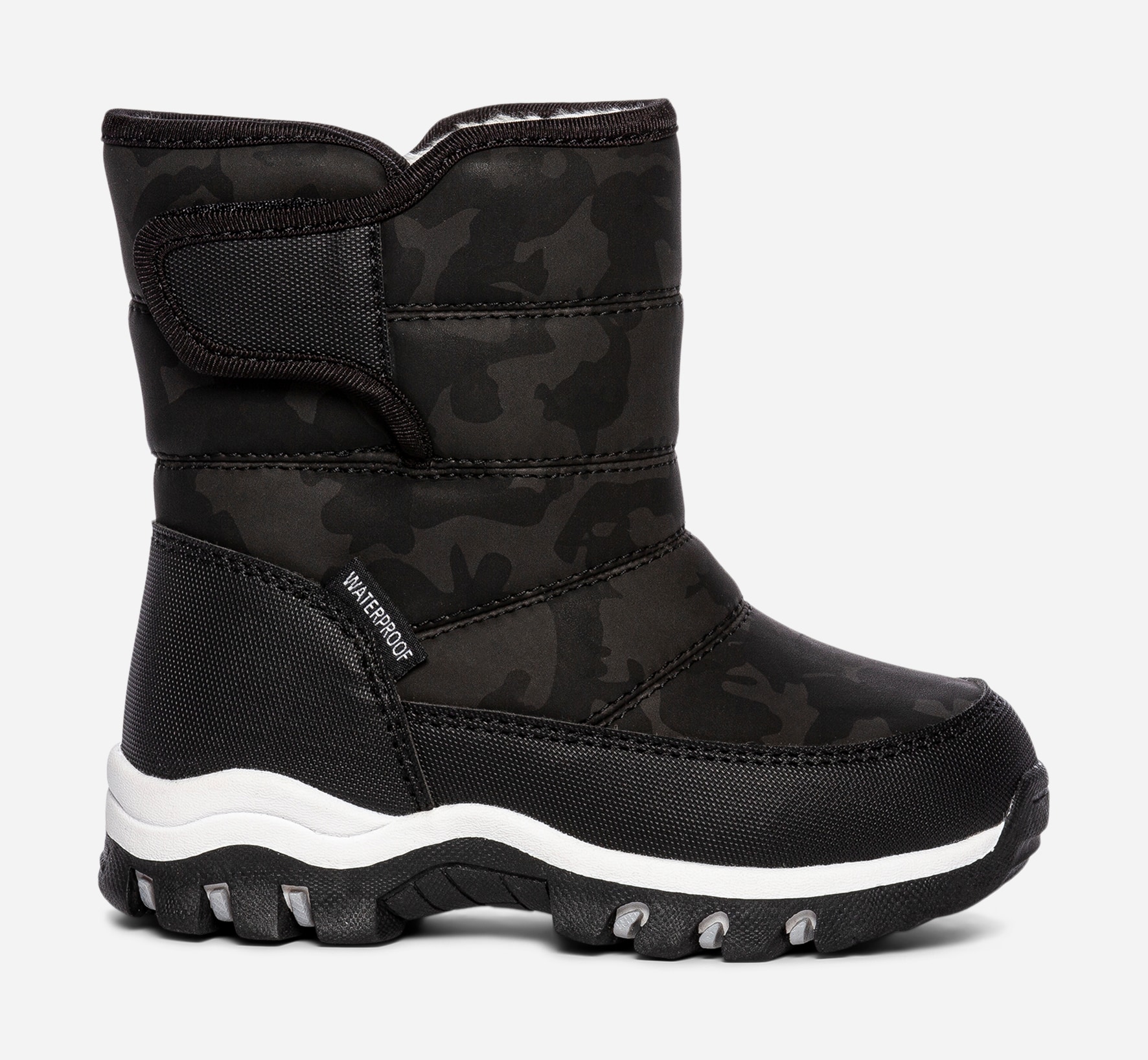 LINEAR, Varmfodrade stövlar, waterproof Svarta