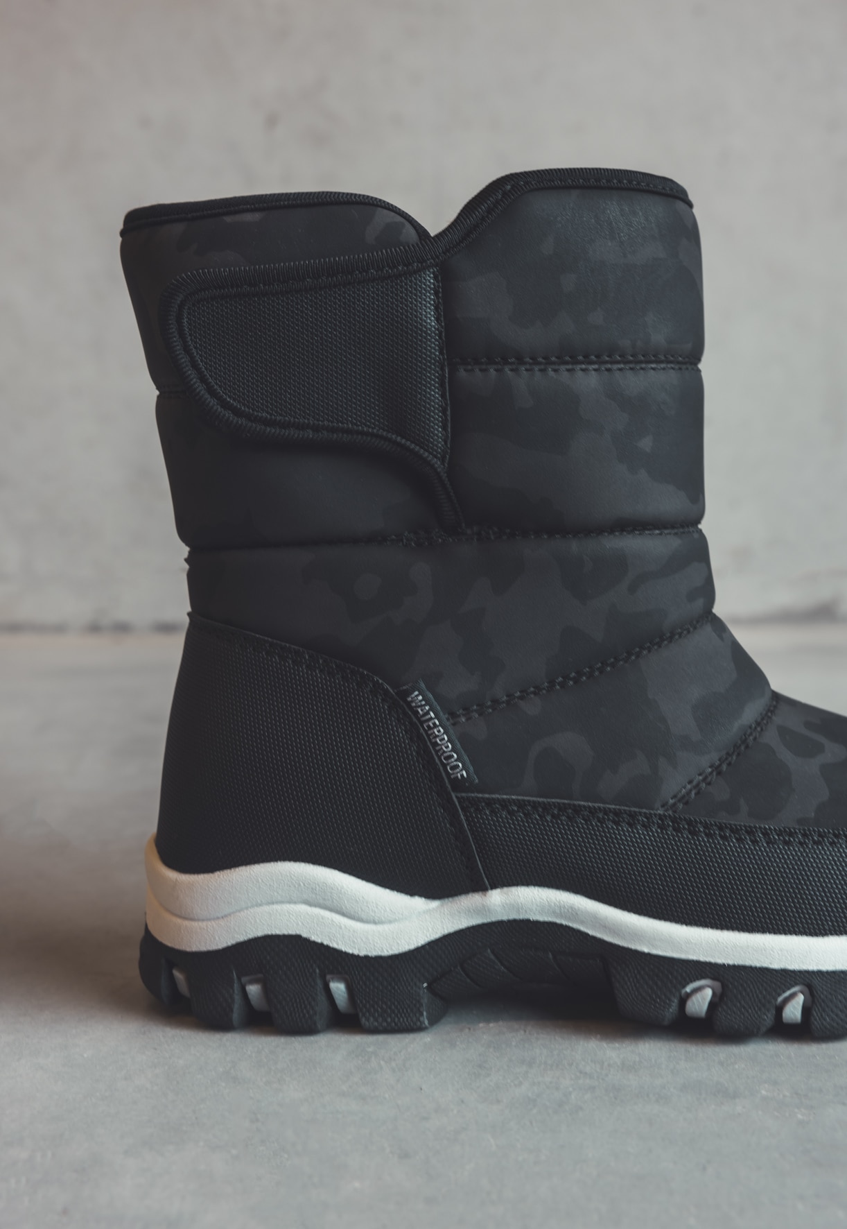 LINEAR, Varmfodrade stövlar, waterproof Svarta