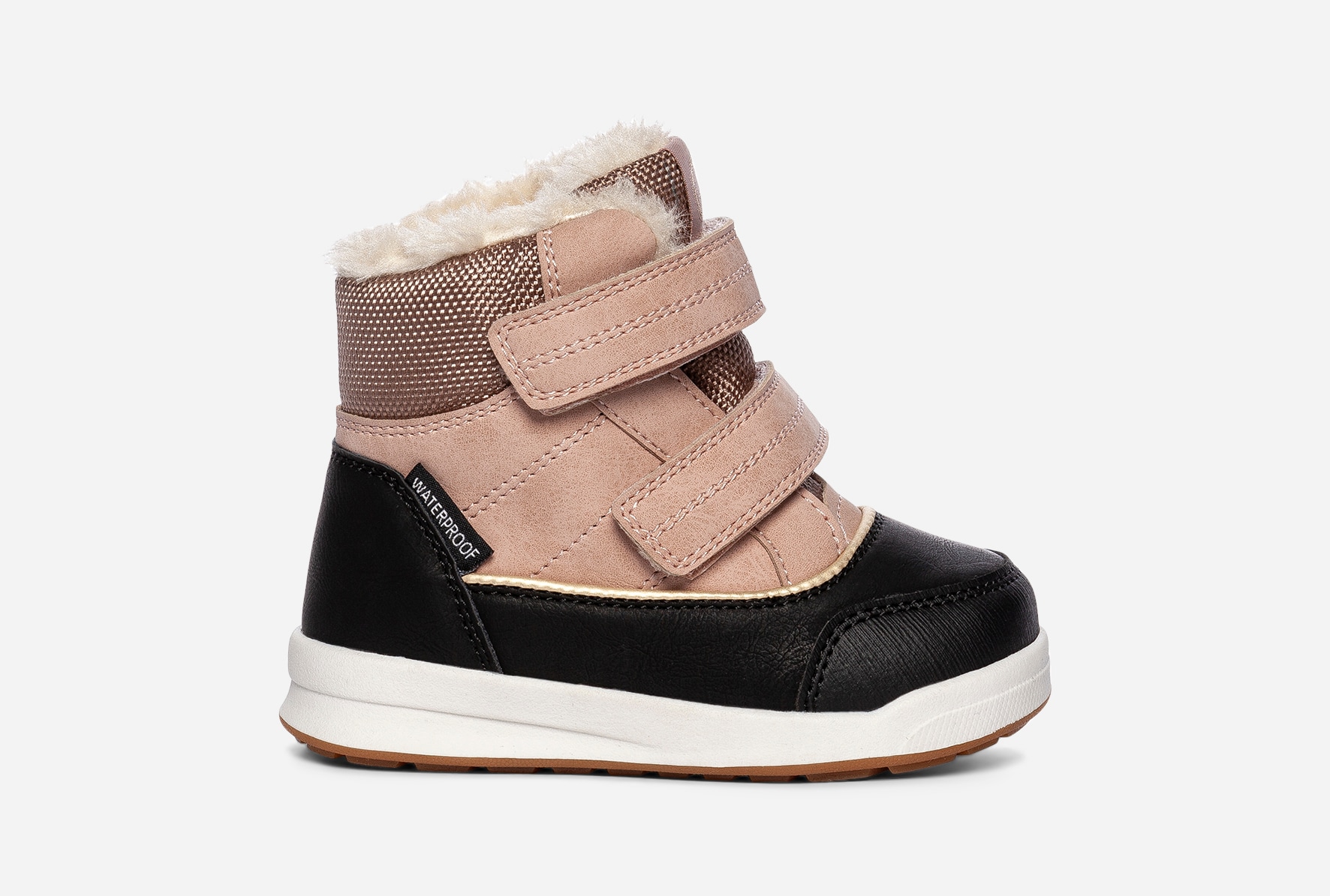 LINEAR, Varmfodrade kängor waterproof Rosa