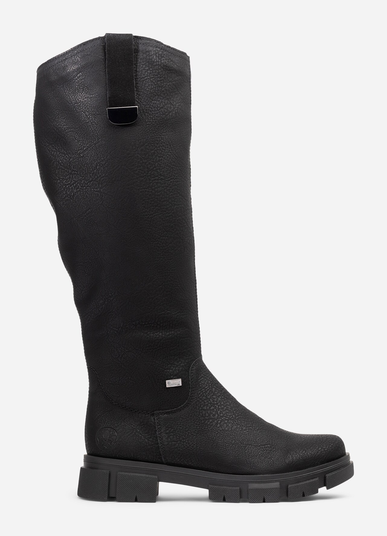 RIEKER, Varmfodrade stövlar, waterproof Svarta