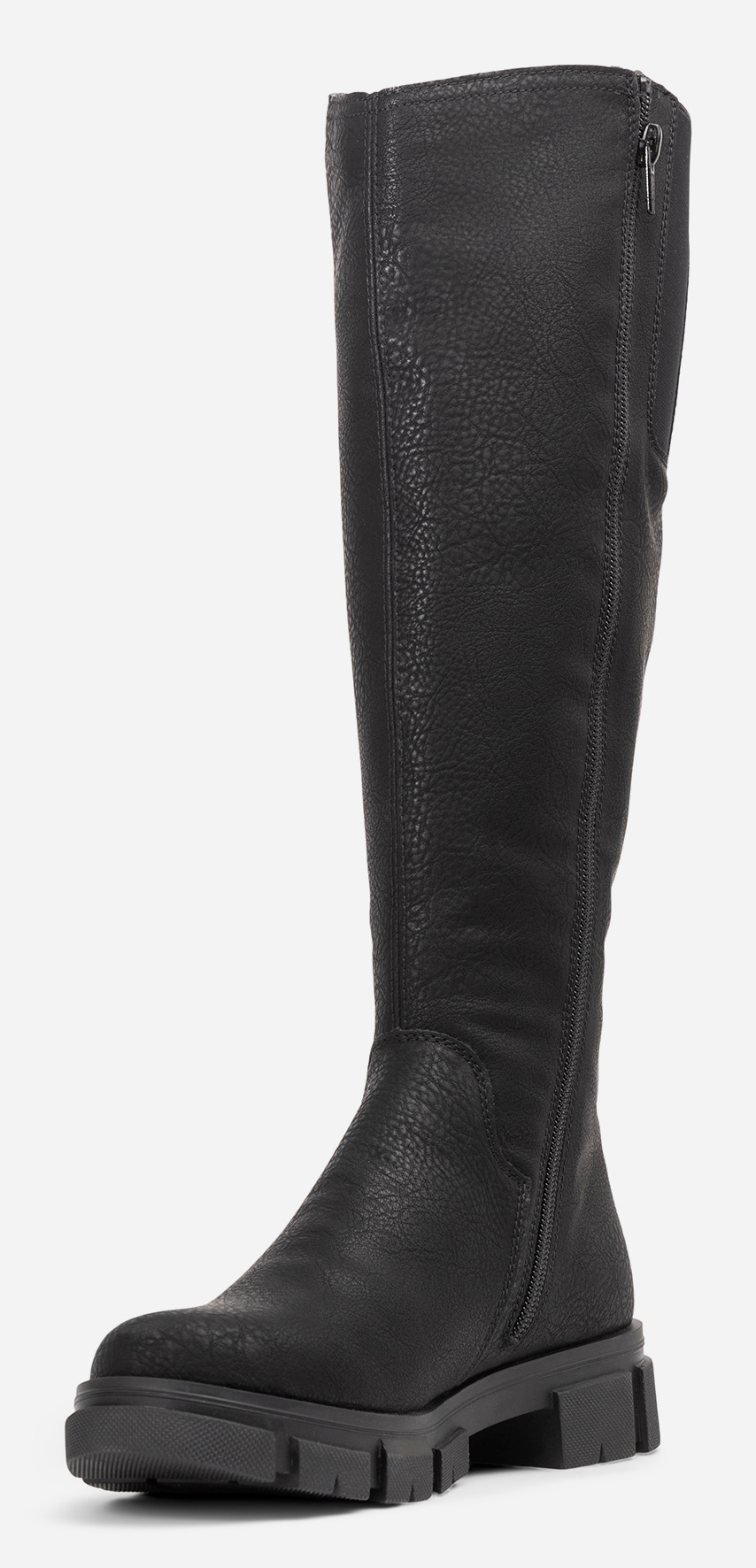 RIEKER, Varmfodrade stövlar, waterproof Svarta