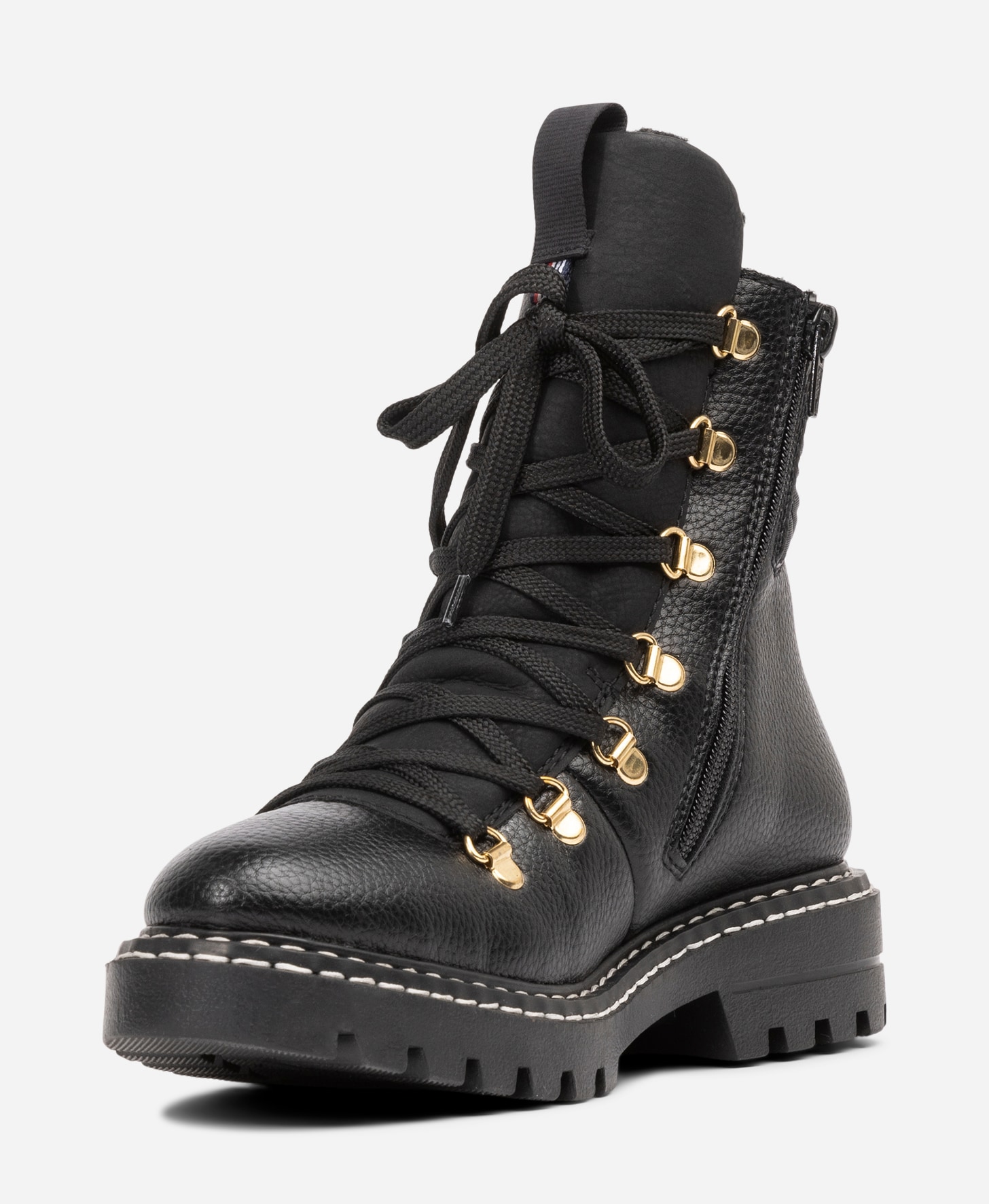 RIEKER, Varmfodrade kängor Svarta