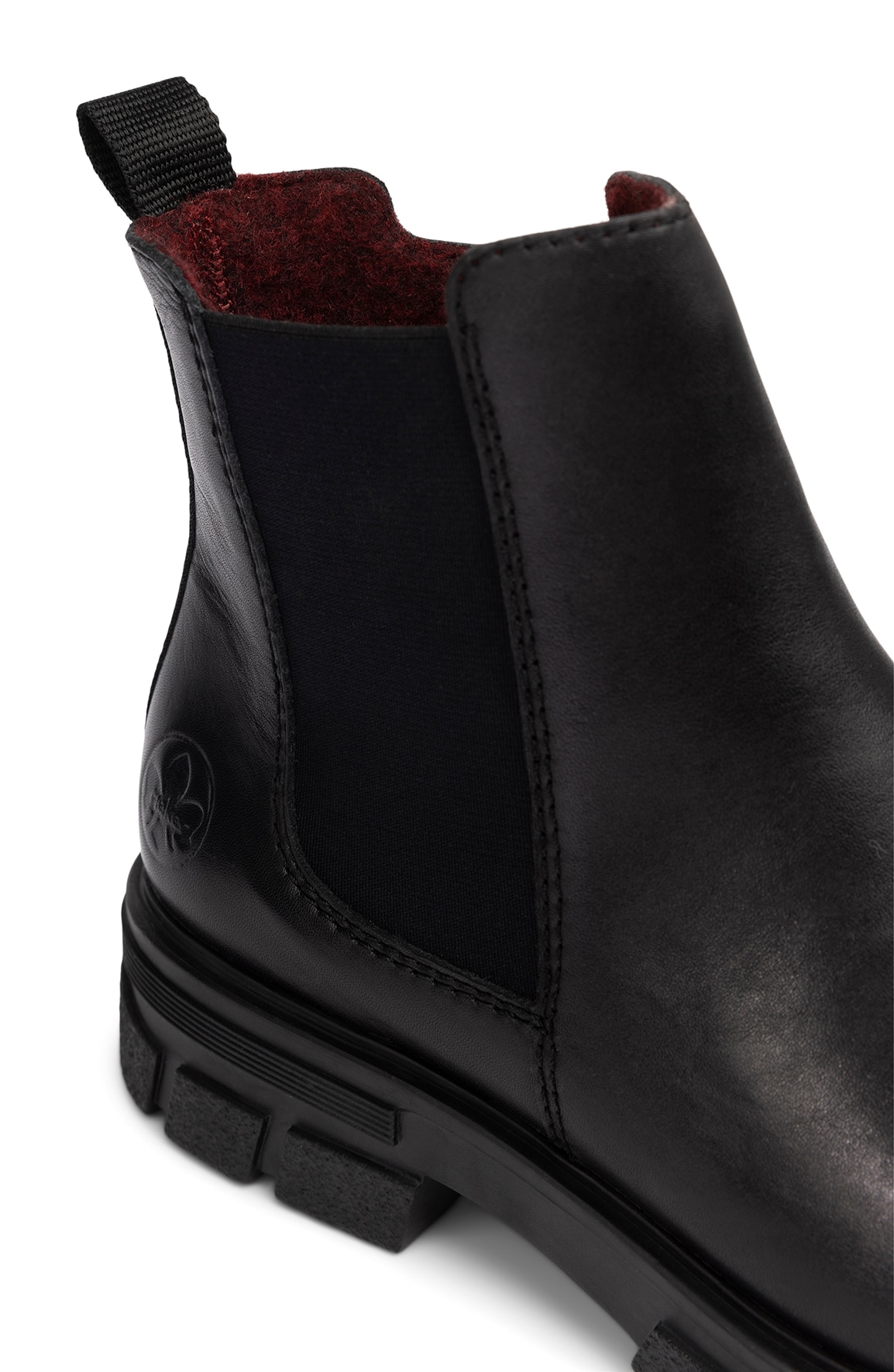 RIEKER, Chelseaboots Svarta