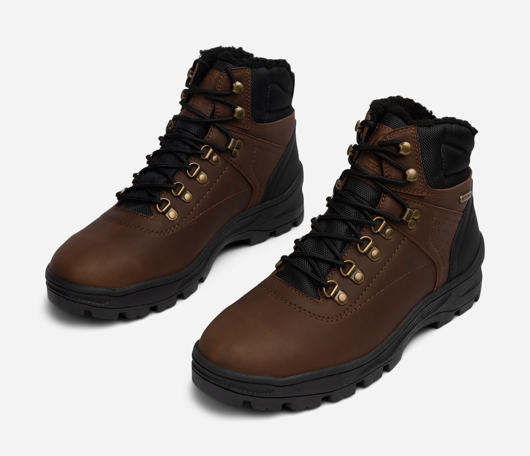 LINEAR, Varmfodrade kängor Bruna