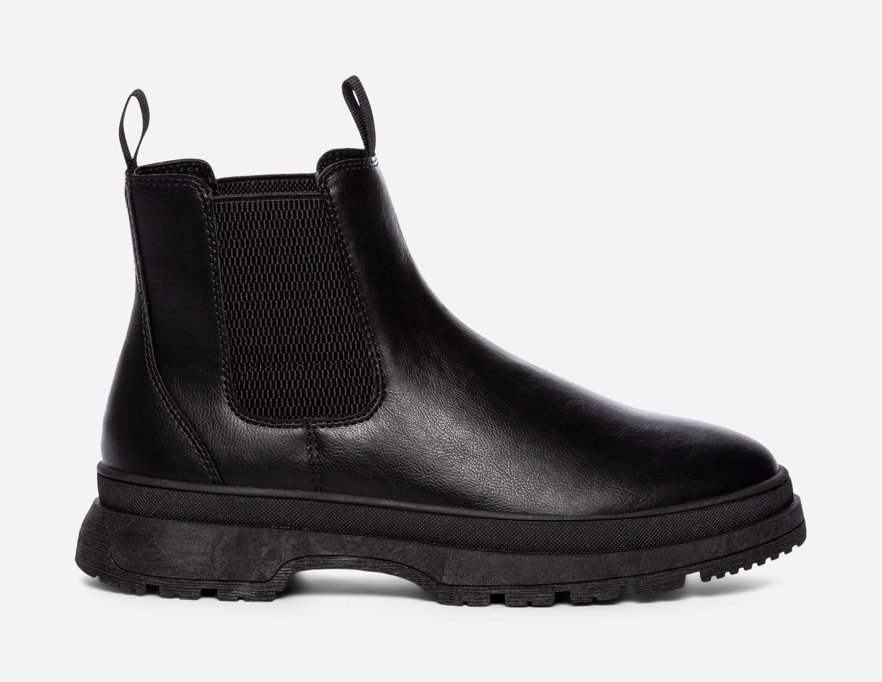 IGUASSU, Varmfodrade chelseaboots Svarta