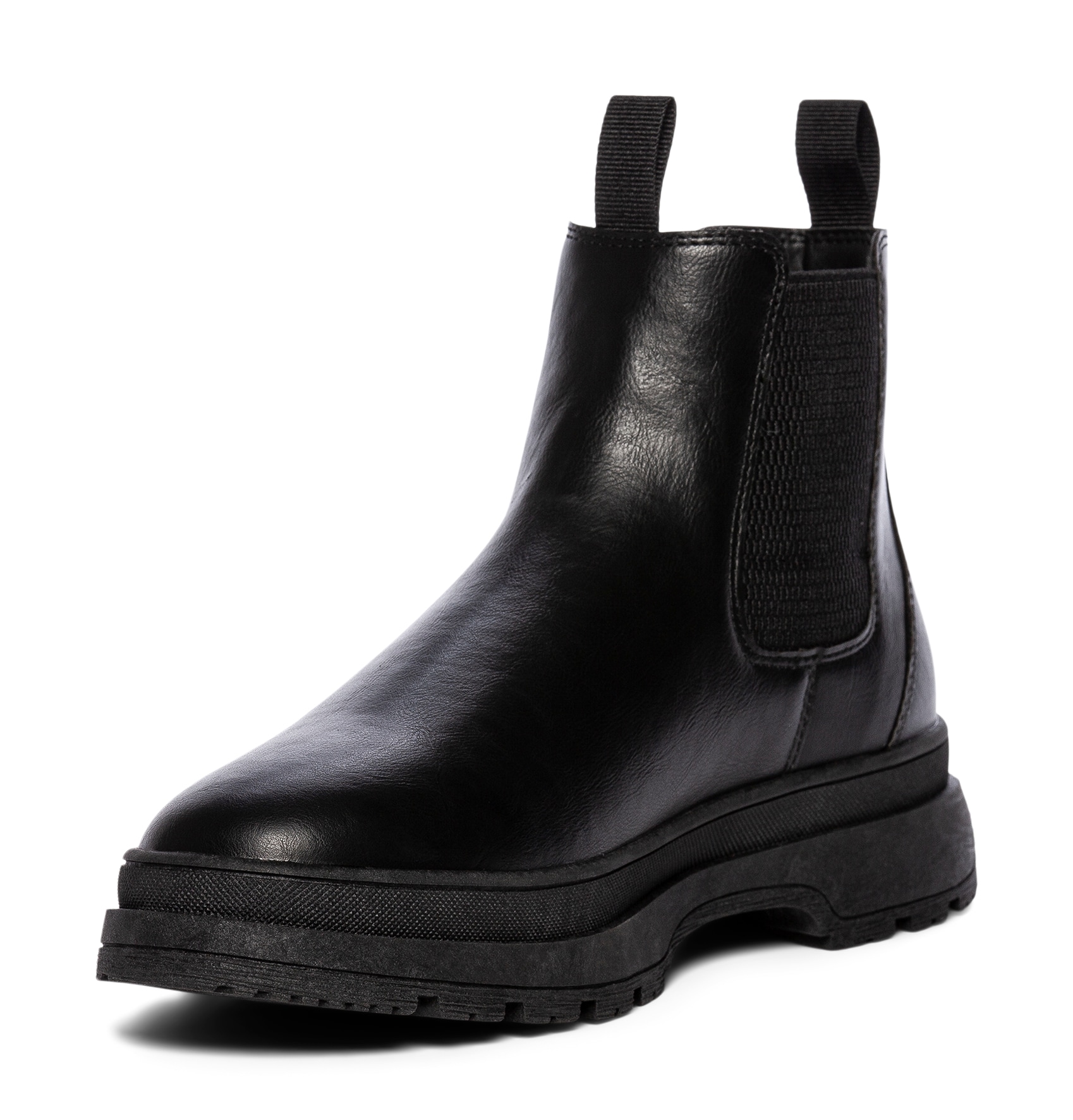IGUASSU, Varmfodrade chelseaboots Svarta
