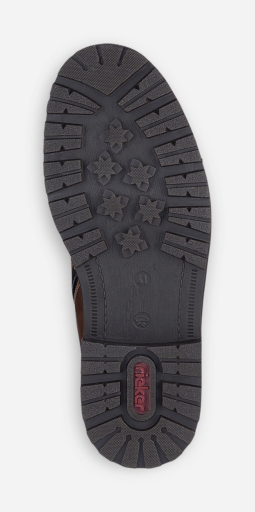 RIEKER, Varmfodrade kängor Bruna