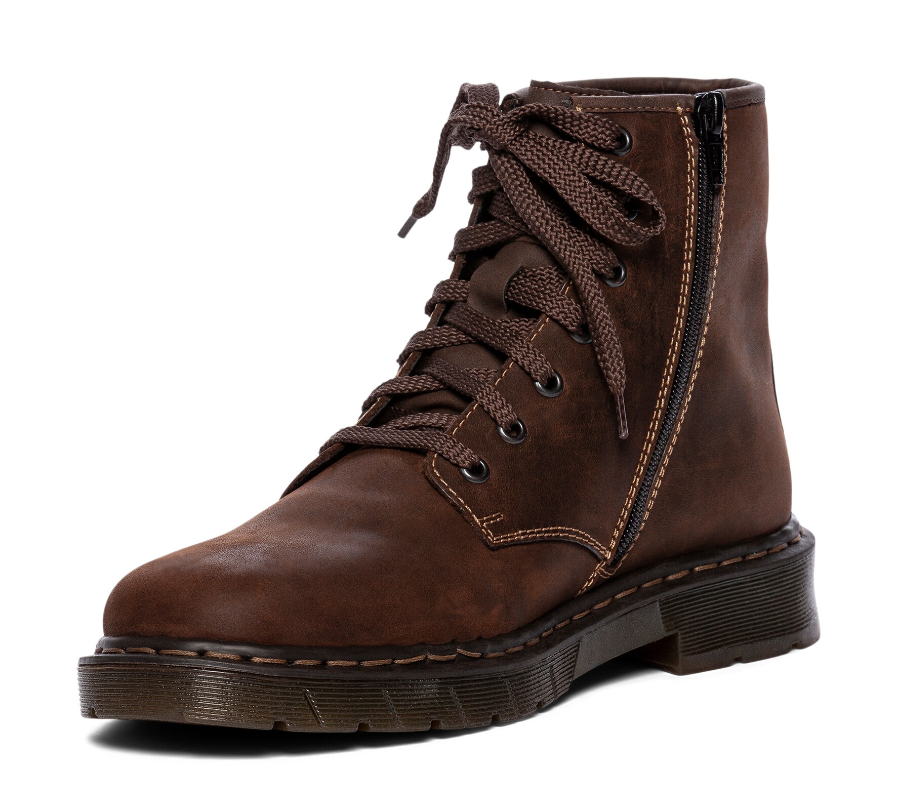 RIEKER, Varmfodrade kängor Bruna